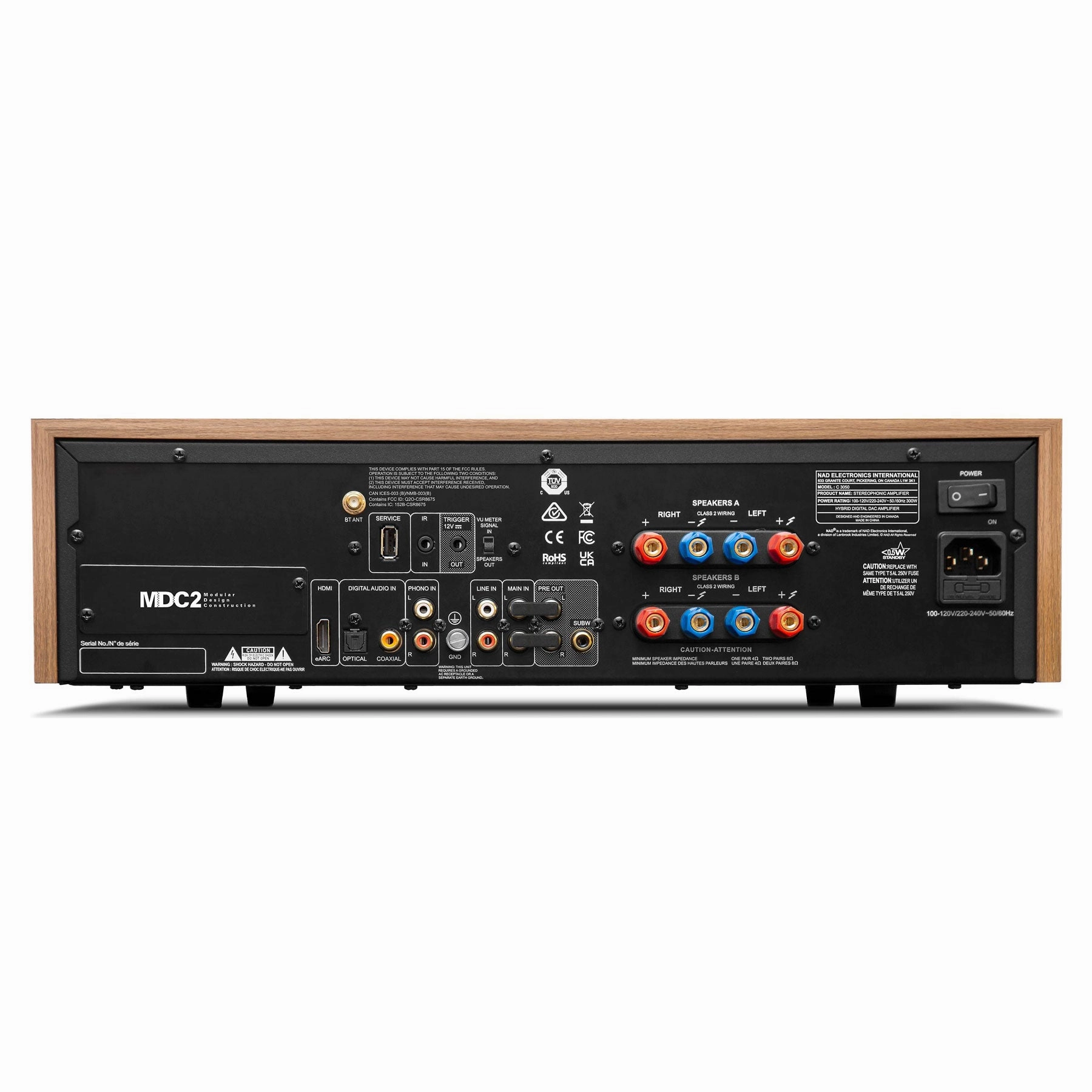 NAD: C 3050 Stereophonic Integrated Amplifier