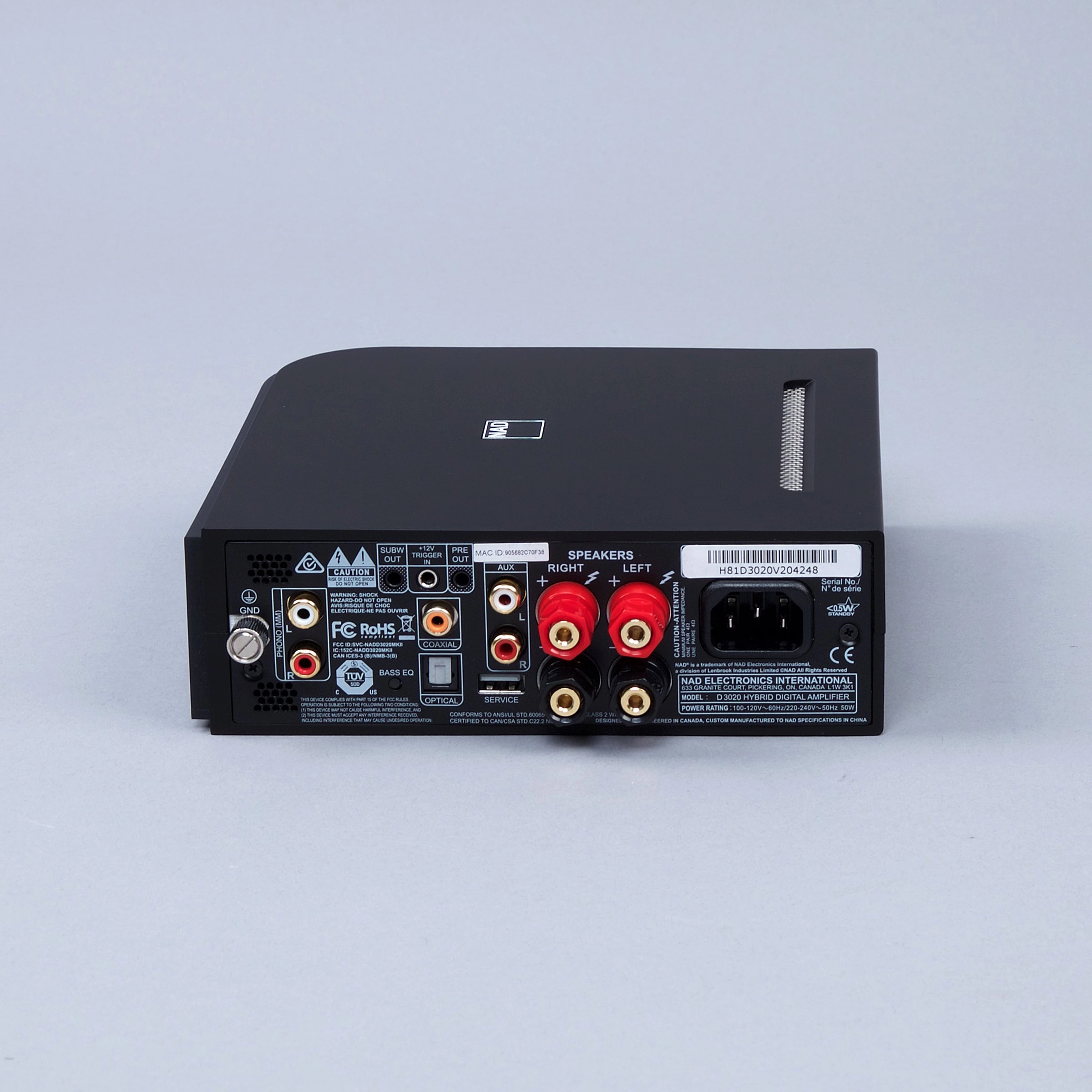 NAD: D3020 V2 Hybrid Analog / Digital Amplifier w/Bluetooth, Phono Input (Open Box Special)