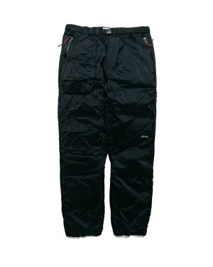 Nanga Aurora Down Pants Black Hemp Blend Compliance