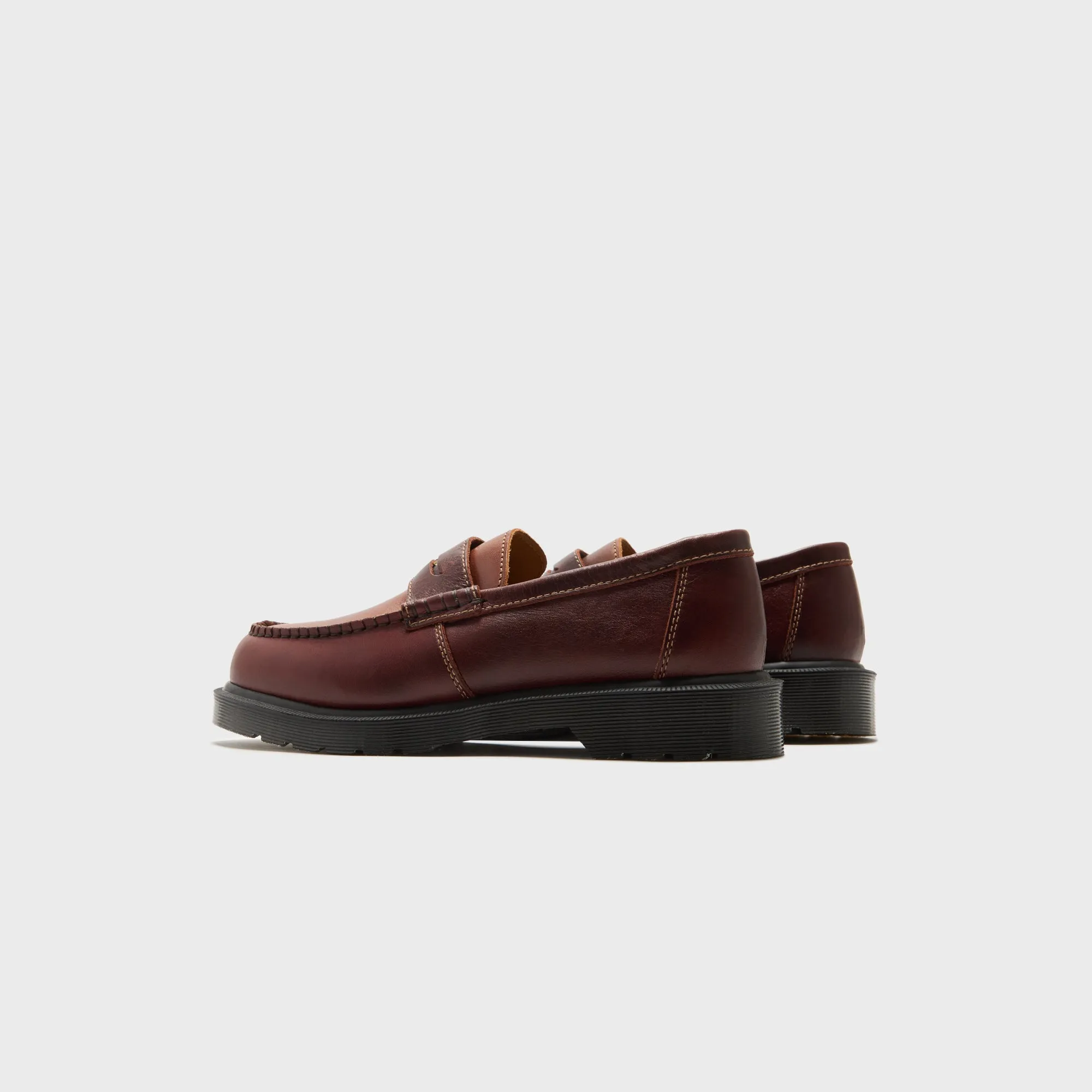 Dr. Martens Penton Polo - Brown / Amber Tan Comfort Cushioned Three-Tone