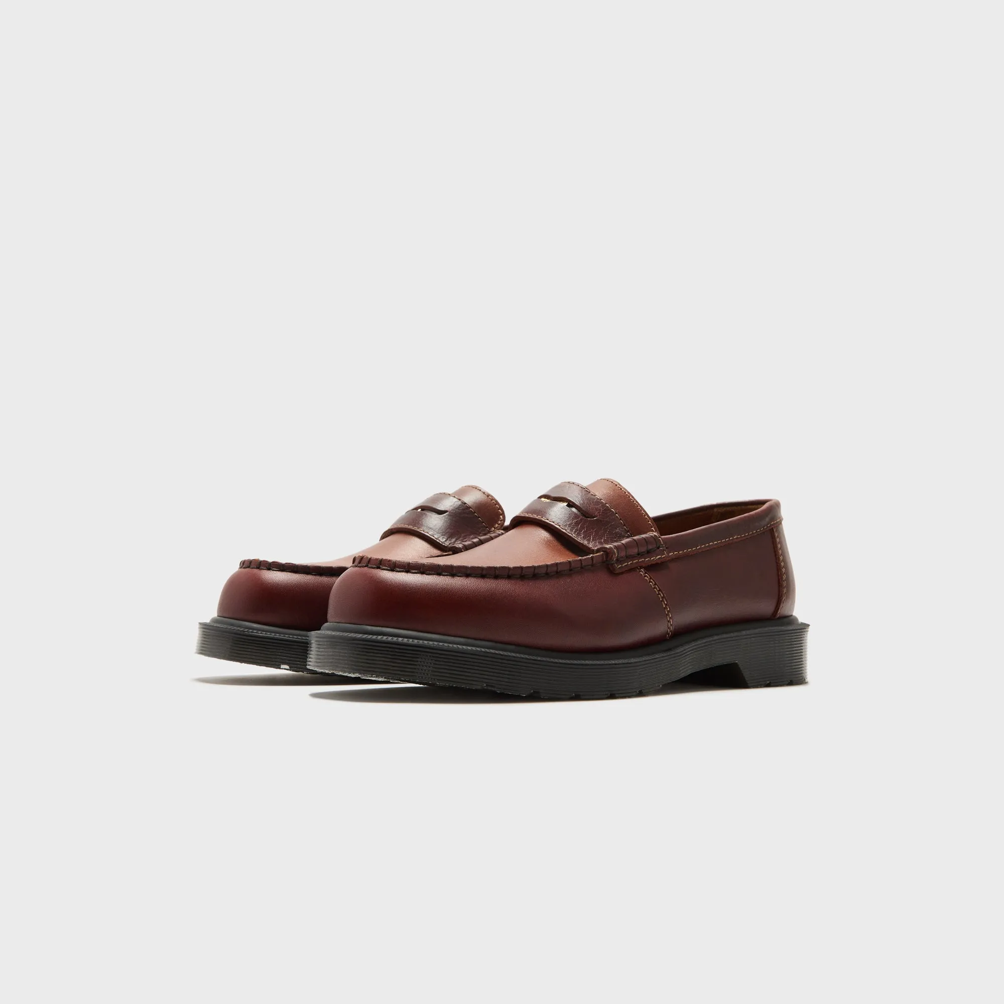 Titanic Detail Scratch-Resistant Surface Design Design Dr. Martens Penton Polo - Brown / Amber Tan