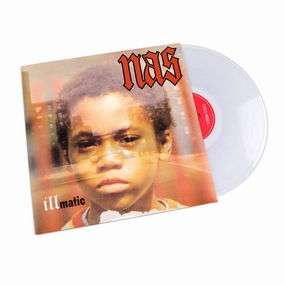 Nas: Illmatic (Clear Colored Vinyl, UK Import) Vinyl LP hi-fi cooling fan,hi-fi digital clock display,hi-fi power meter