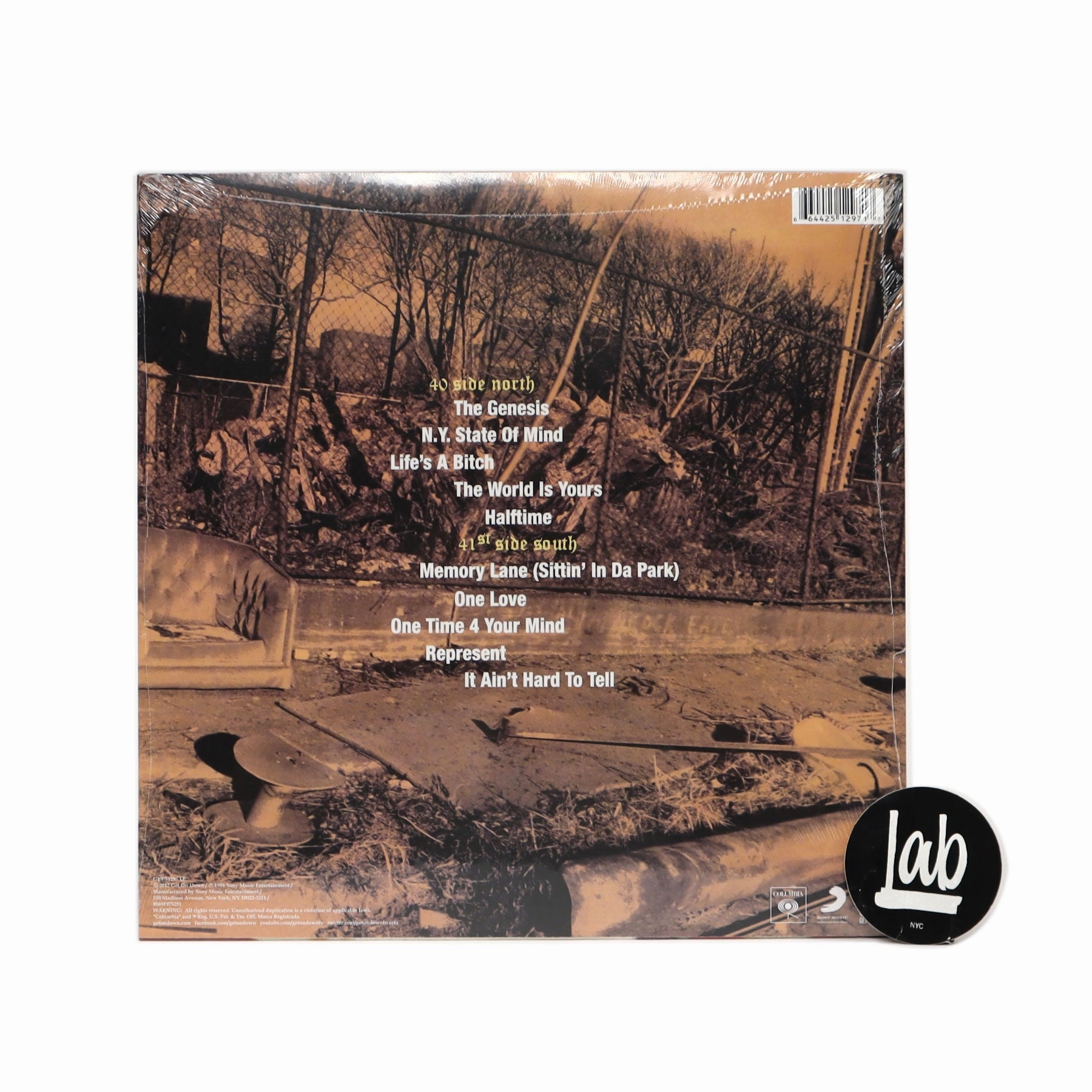 Nas: Illmatic Vinyl LP