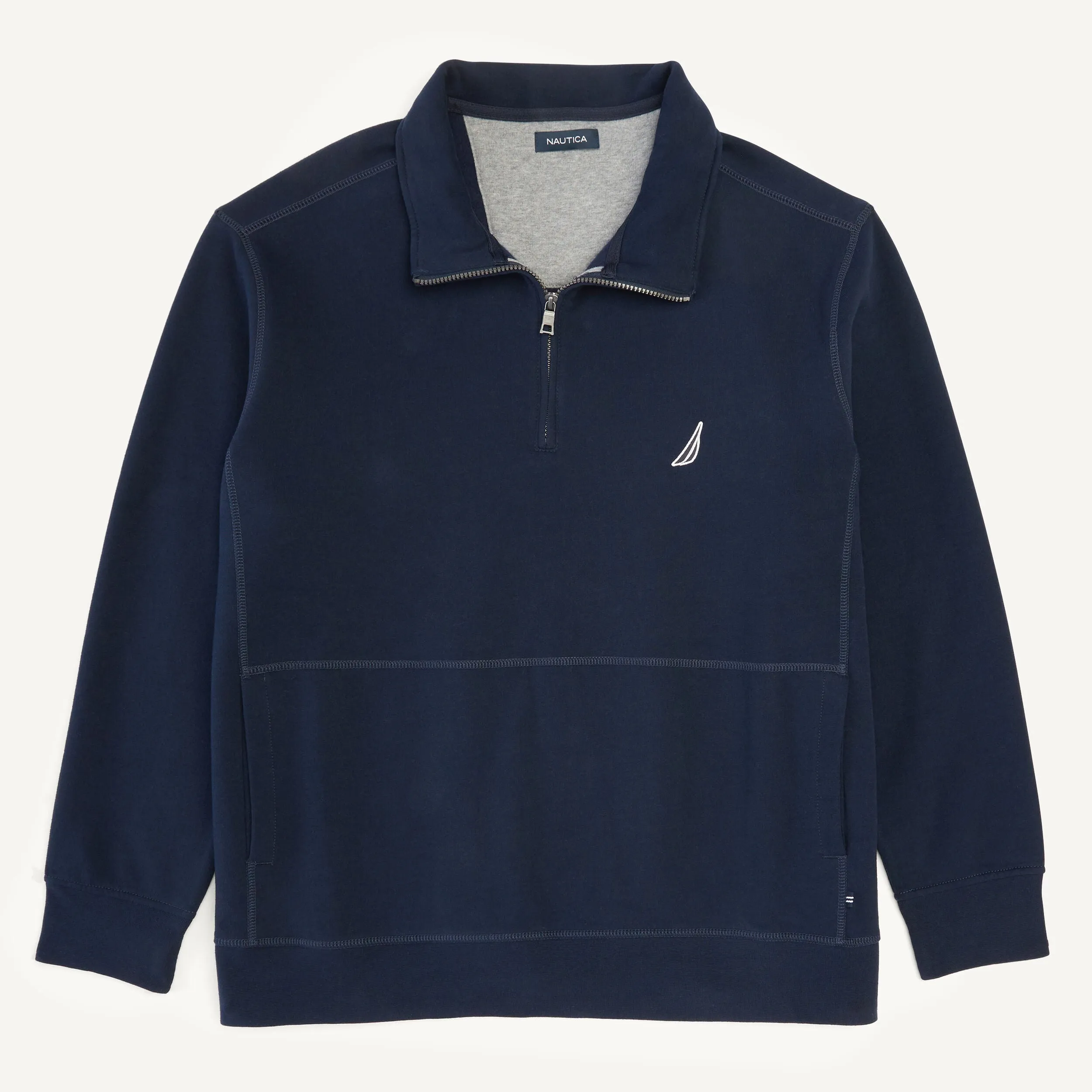Pull à col ras-de-cou Nautica pour homme grande taille