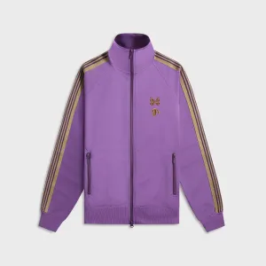 Needles X Kae Tanaka Poly Smooth Track Jacket - Purple Fringe Printing