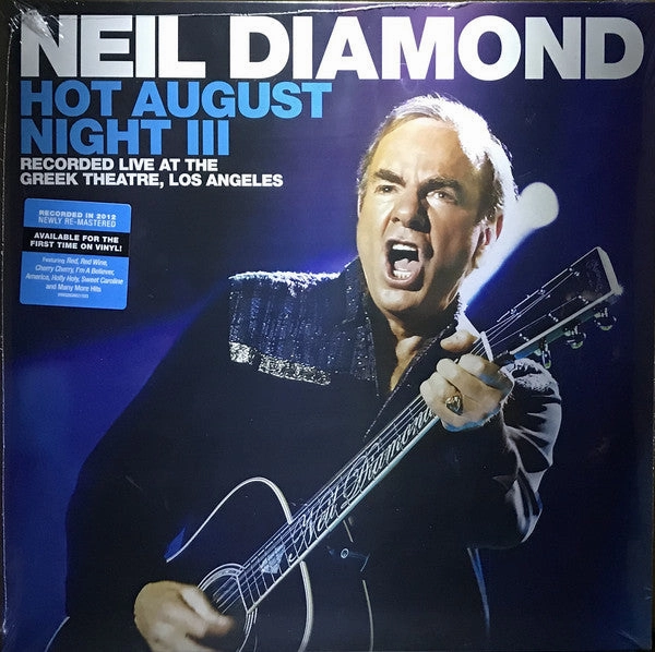 Neil Diamond  Hot August Night III (Arrives in 4 days) hi-fi stereo for audiophiles,hi-fi tube socket,hi-fi damping feet