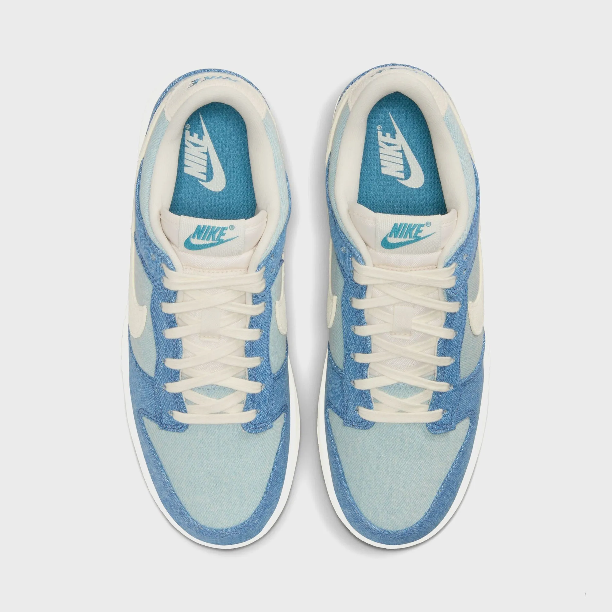Walking Convenience Nike Wmns Dunk Low - Smoky Blue / Denim Turquoise / Ochre / Pale Ivory