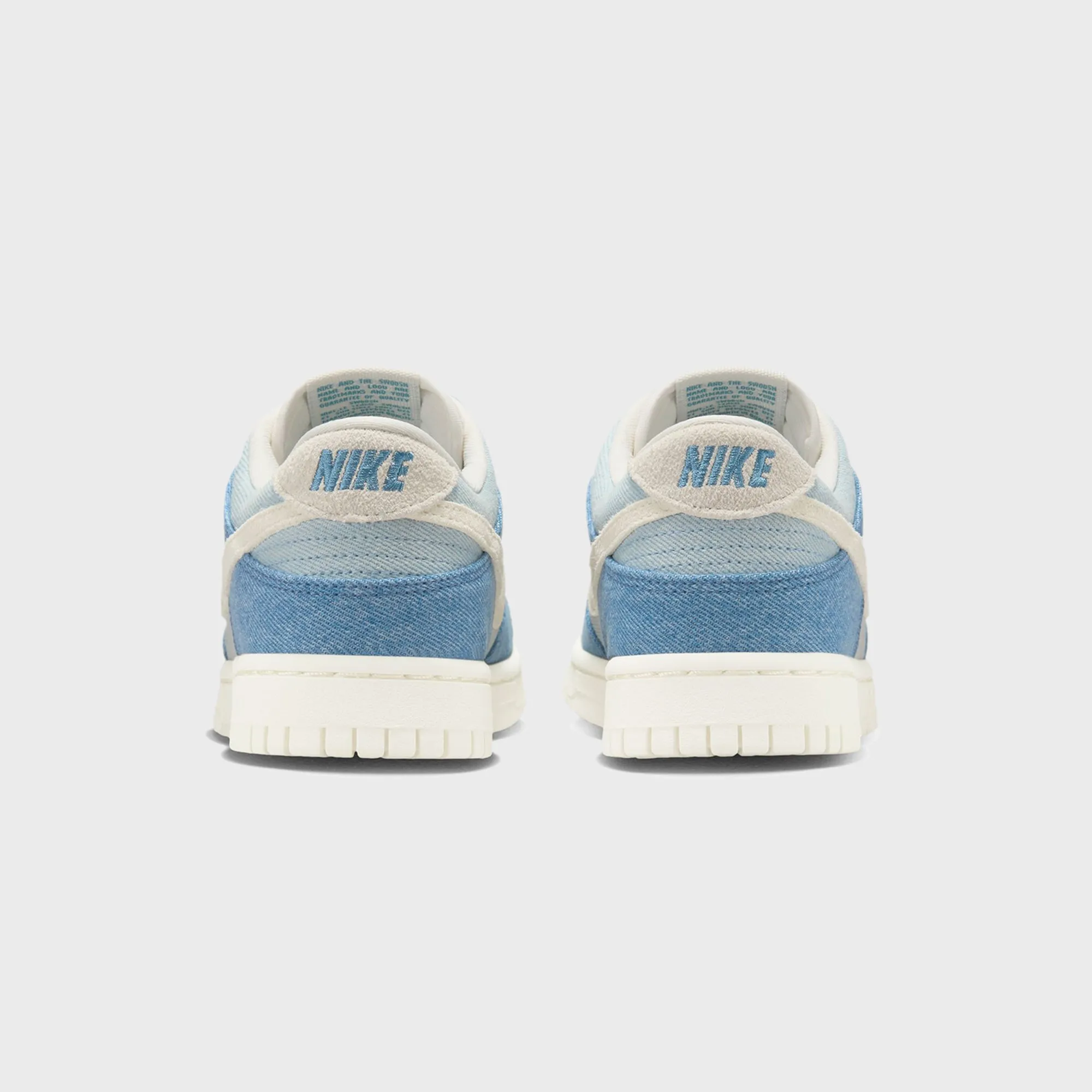 Foot Sloth Nike Wmns Dunk Low - Smoky Blue / Denim Turquoise / Ochre / Pale Ivory