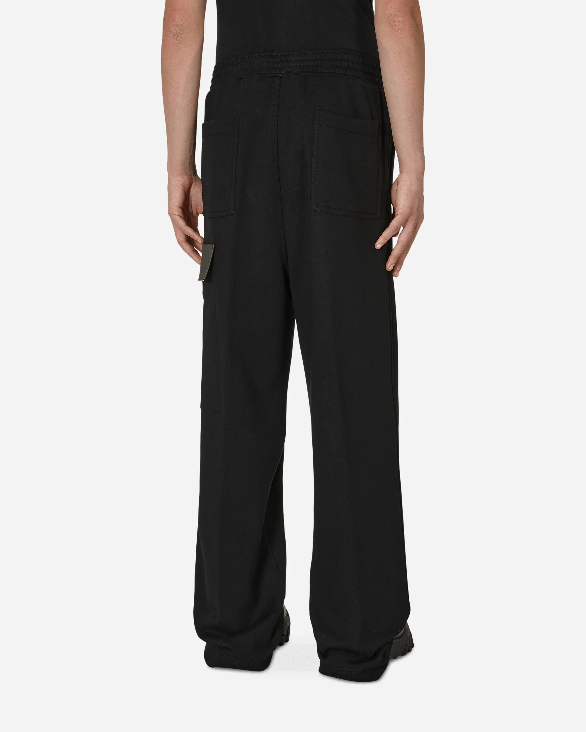 Oversized Sweatpants Black Smart Athleisure Anti - Stingy
