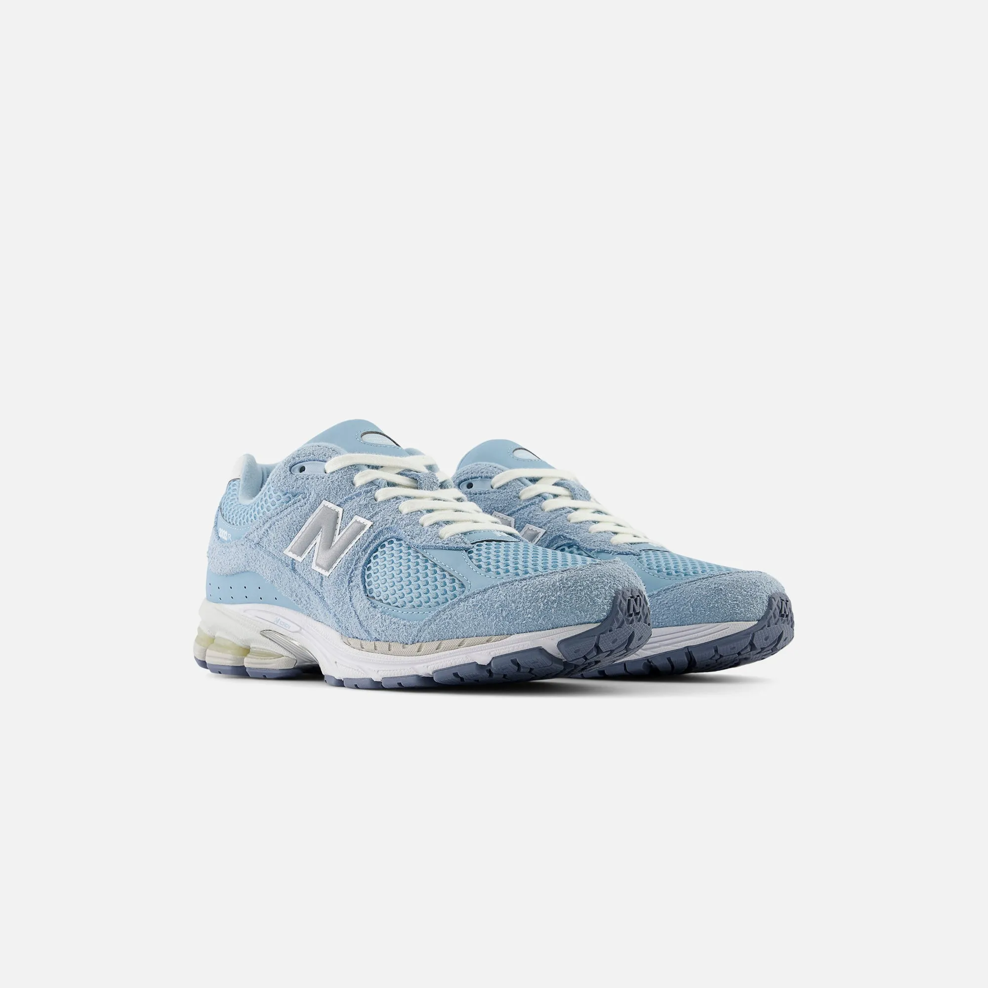 New Balance 2002R - Bright Sky / Chrome Blue / White D Ring Comfort Support Technology Design