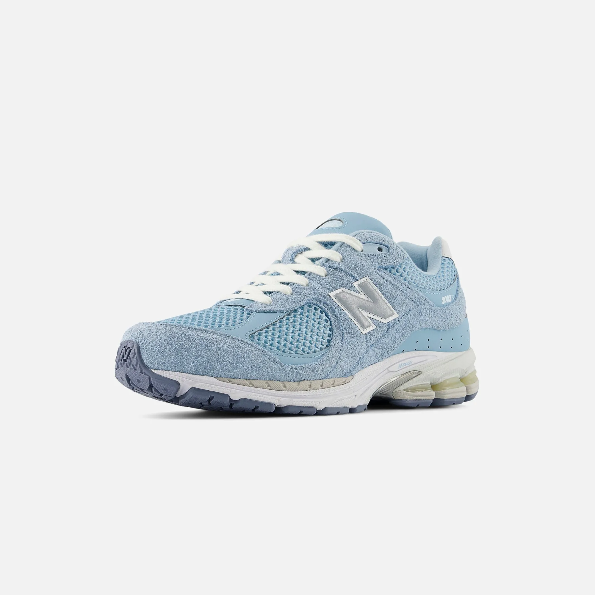 New Balance 2002R - Bright Sky / Chrome Blue / White All Day Wear Shoes Dual Density Foam Midsole