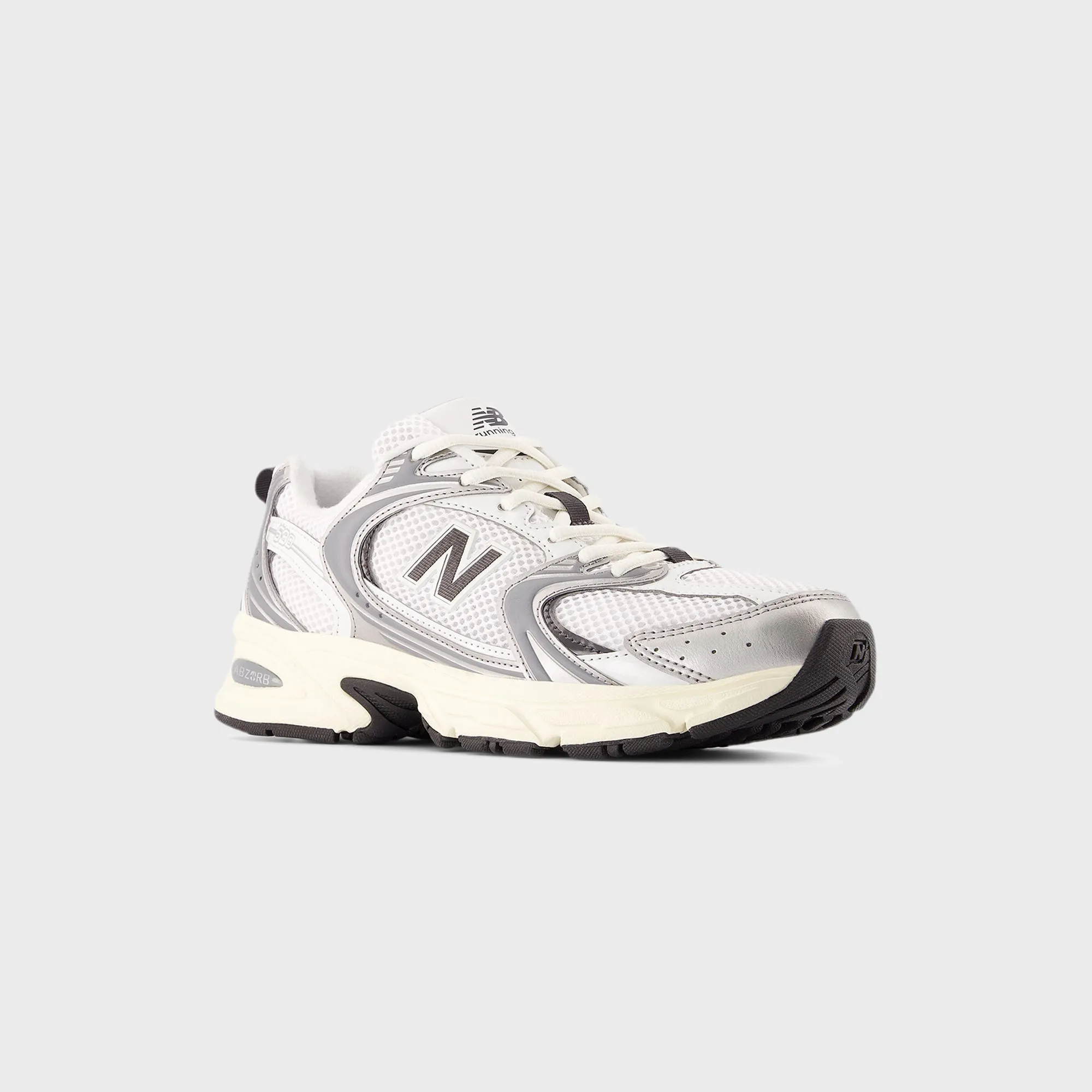 Comfortable Faux Turtle MatchPerformance New Balance 530 - Silver Metallic / Black Cement