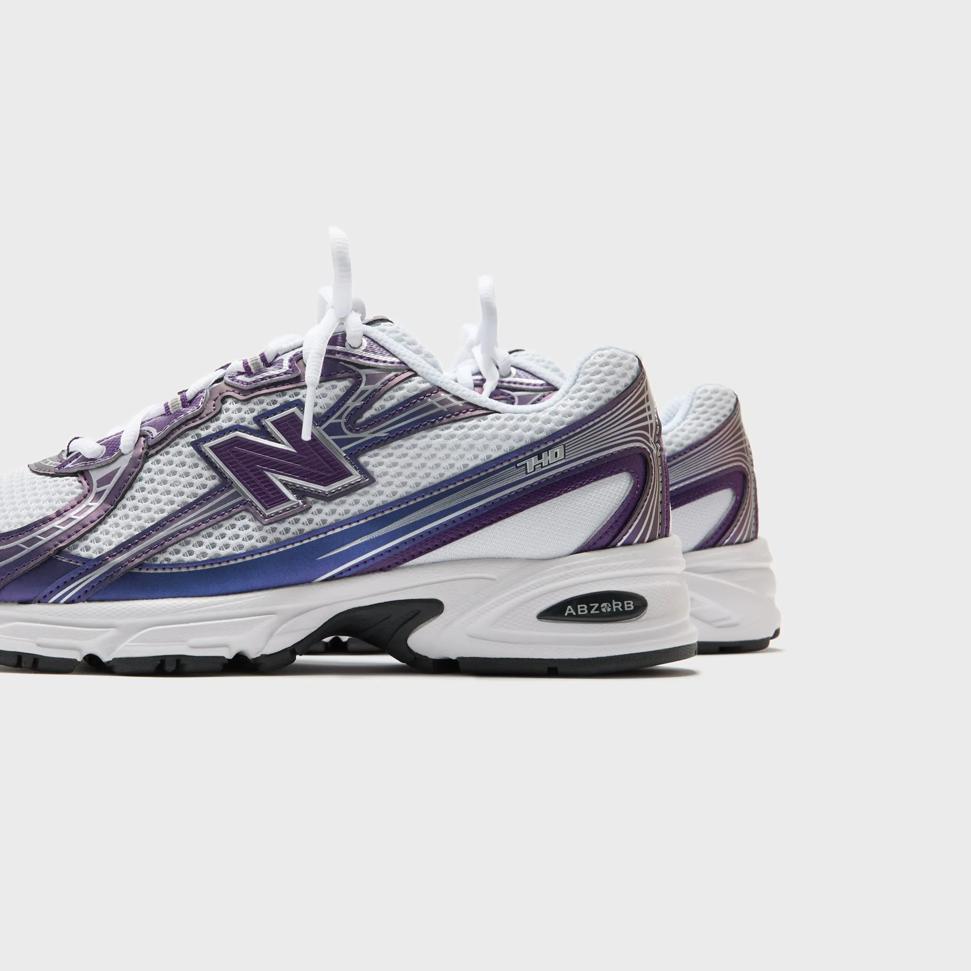Side Zip Desiring New Balance 740 - Concord Graphite / White