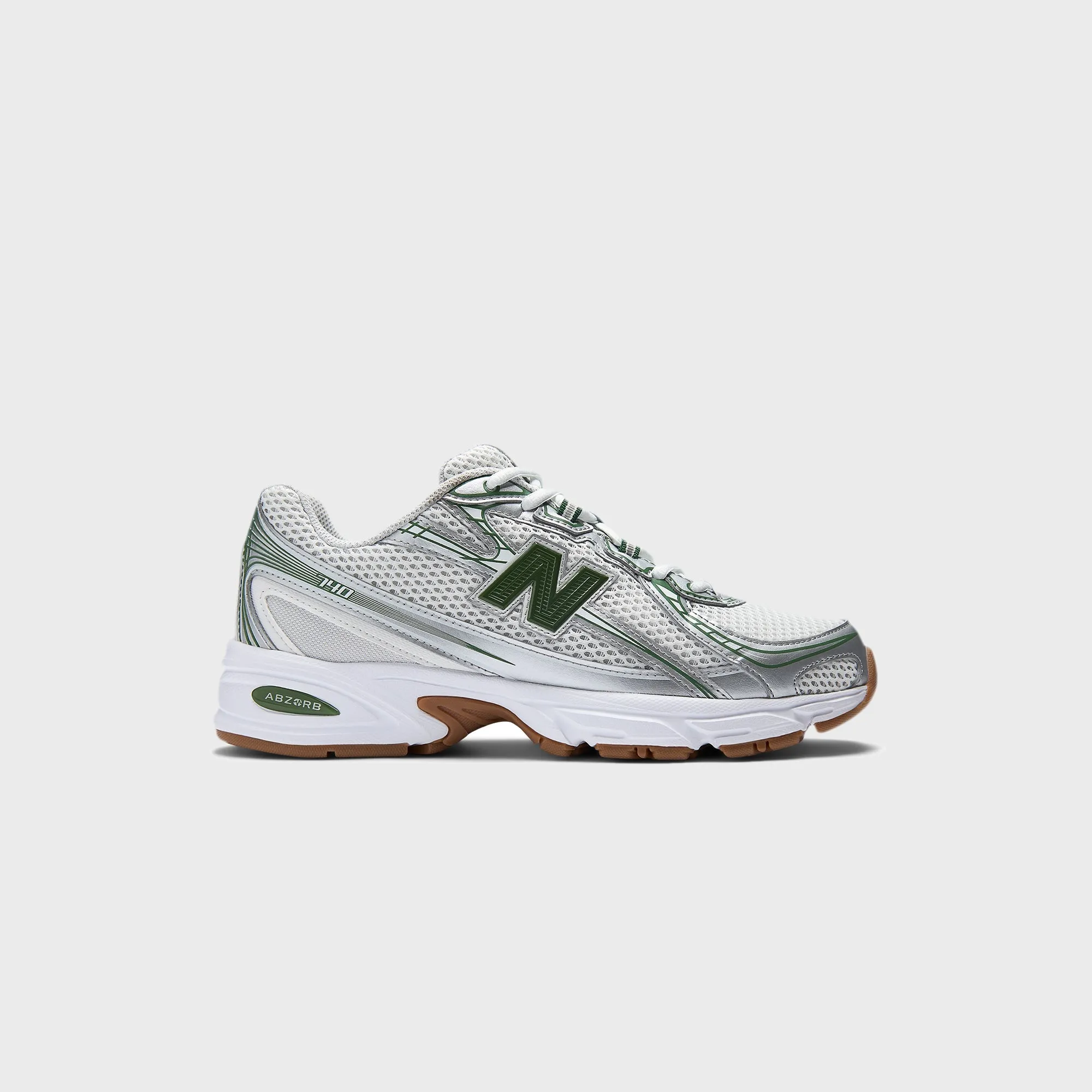 Rubber Sole Treatment Comfort Service Quality New Balance 740 - Grey Matter / Dark Alpine Green / Reflection