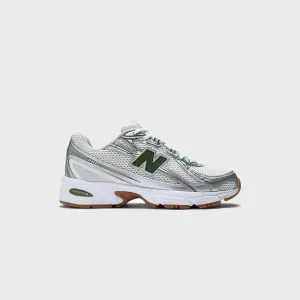 Rubber Sole Treatment Comfort Service Quality New Balance 740 - Grey Matter / Dark Alpine Green / Reflection