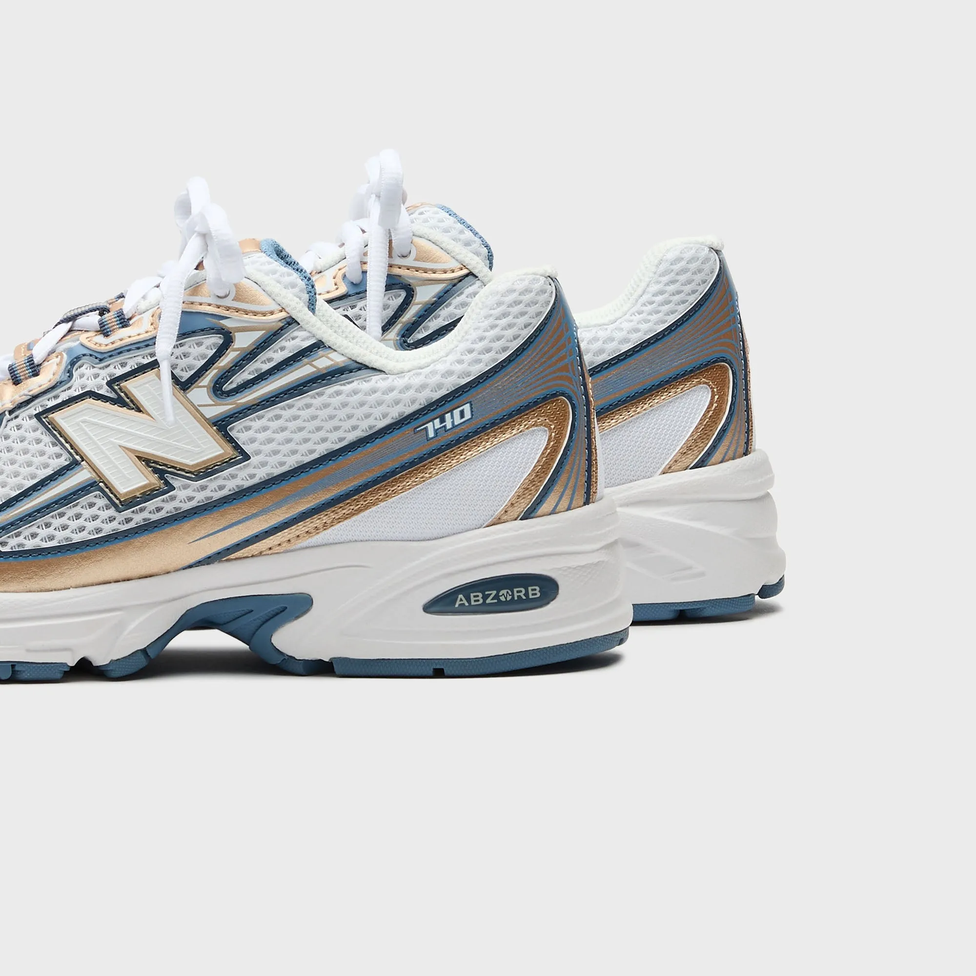 New Balance 740 - Heron Blue / Vintage Indigo Outdoor Heels