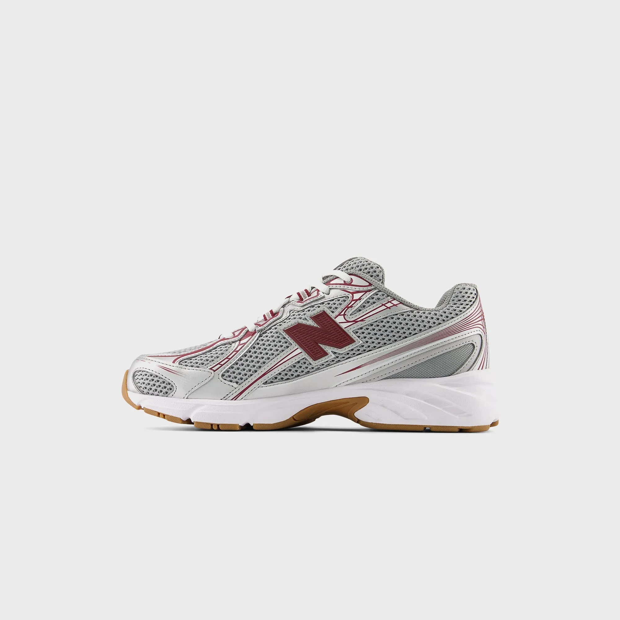 Anti-Slip Collection Set Group Ensemble Set QuickDrying New Balance 740 - Monarch Burgundy / Slate Grey / Raincloud