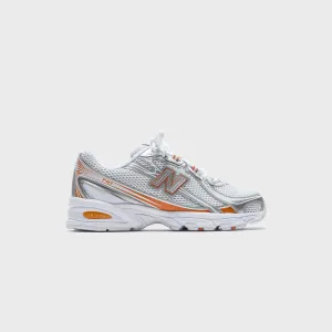 New Balance 740 - White / Classic Orange Be Unstoppable