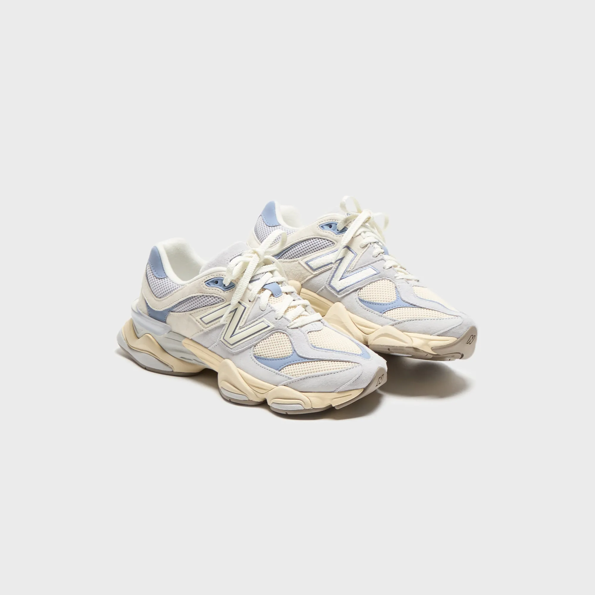 New Balance 9060 - Pearl Grey / Linen Comfortable Innovator Secure Foot Fit System