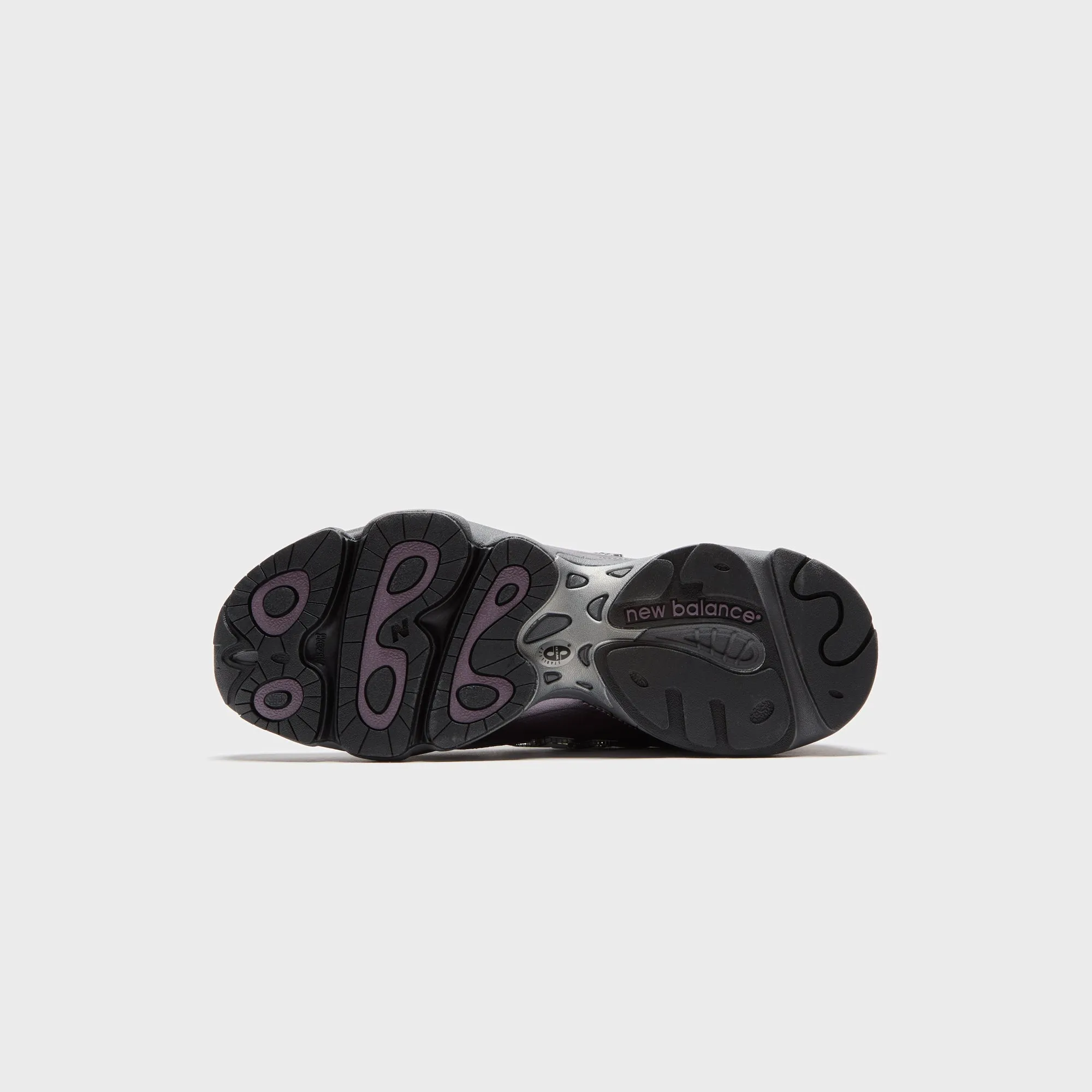 New Balance M1000 - Metallic Silver / Dark Ice Wine / Black Comfortable Tasseled Slippers Straight Shape