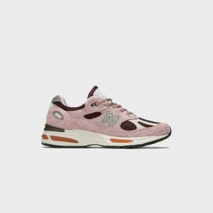 Footwear for the Fearless New Balance Made In Uk 991V2 - Deauville Mauve / Fig / Oyster Mushroom