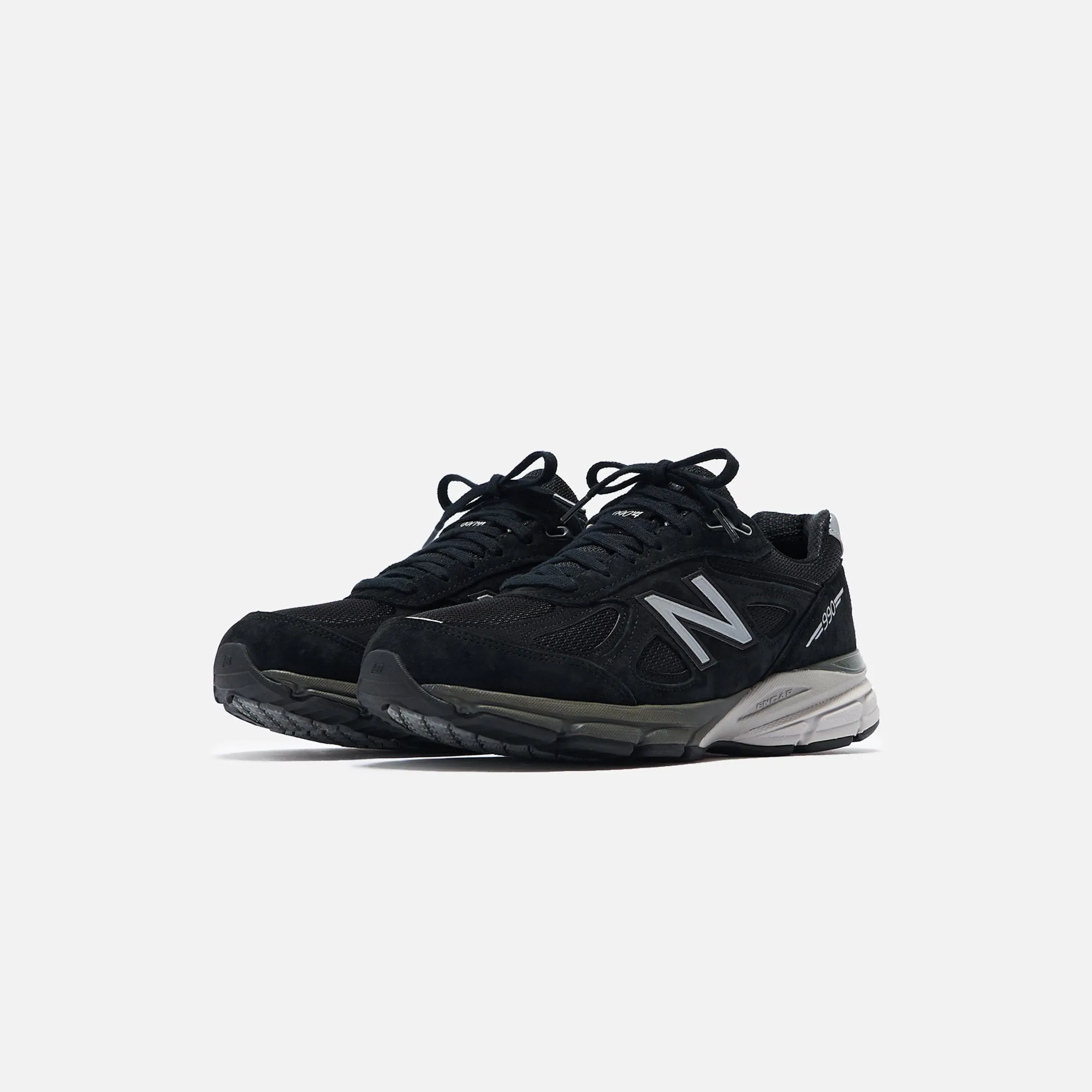 Slip-On Artisan Craftsmanship Comfortable Elbow New Balance Made In Usa 990V4 - Black