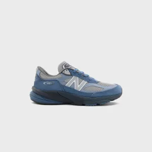 New Balance Made In Usa 990V6 - Community Navy / Grey Ventilation Efficiency