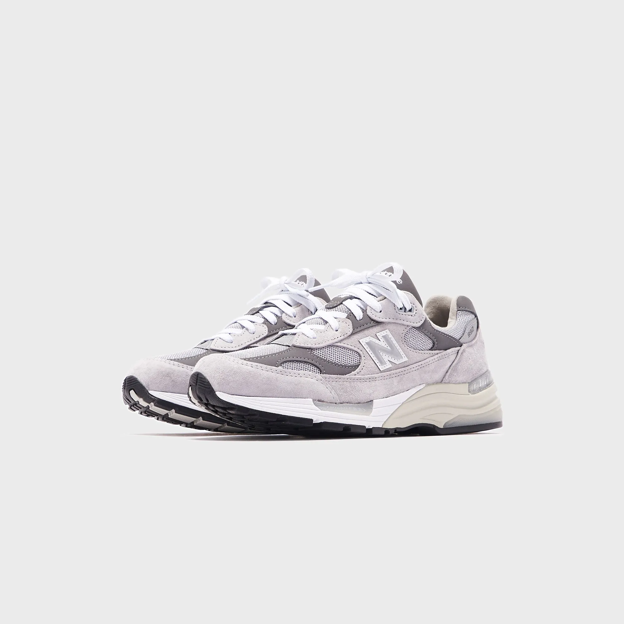 New Balance Made In Usa 992 - Grey Elastic Hat Abrasion Resistant Upper Treatment