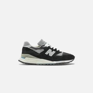 Laminated New Balance Made In Usa 998 - Black