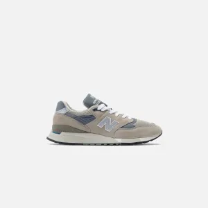 New Balance Made In Usa 998 - Grey Comfort Resistance Supportive Mid Foot