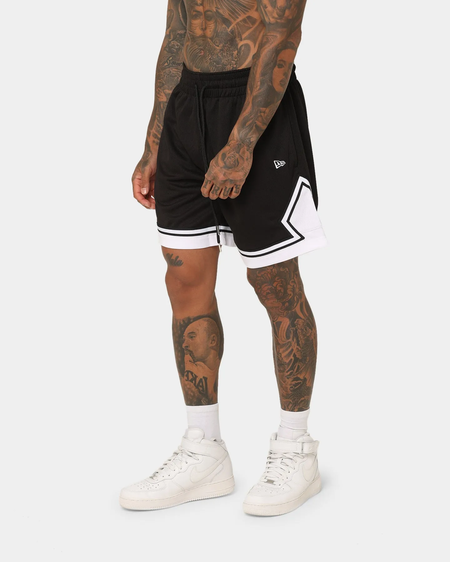 New Era Los Angeles Dodgers Shorts en Maille Noir