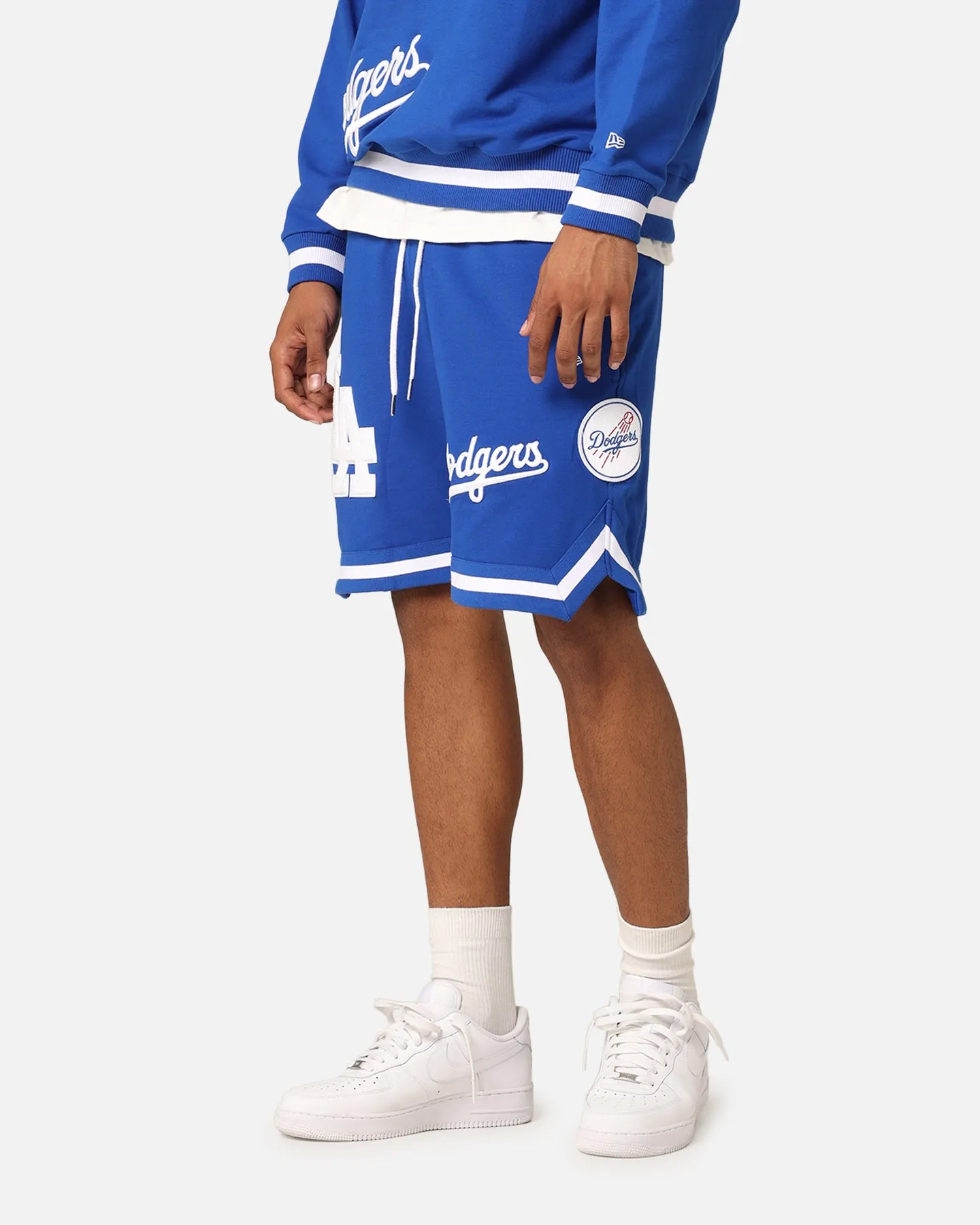 New Era Los Angeles Dodgers Shorts Bleu Royal Éclatant