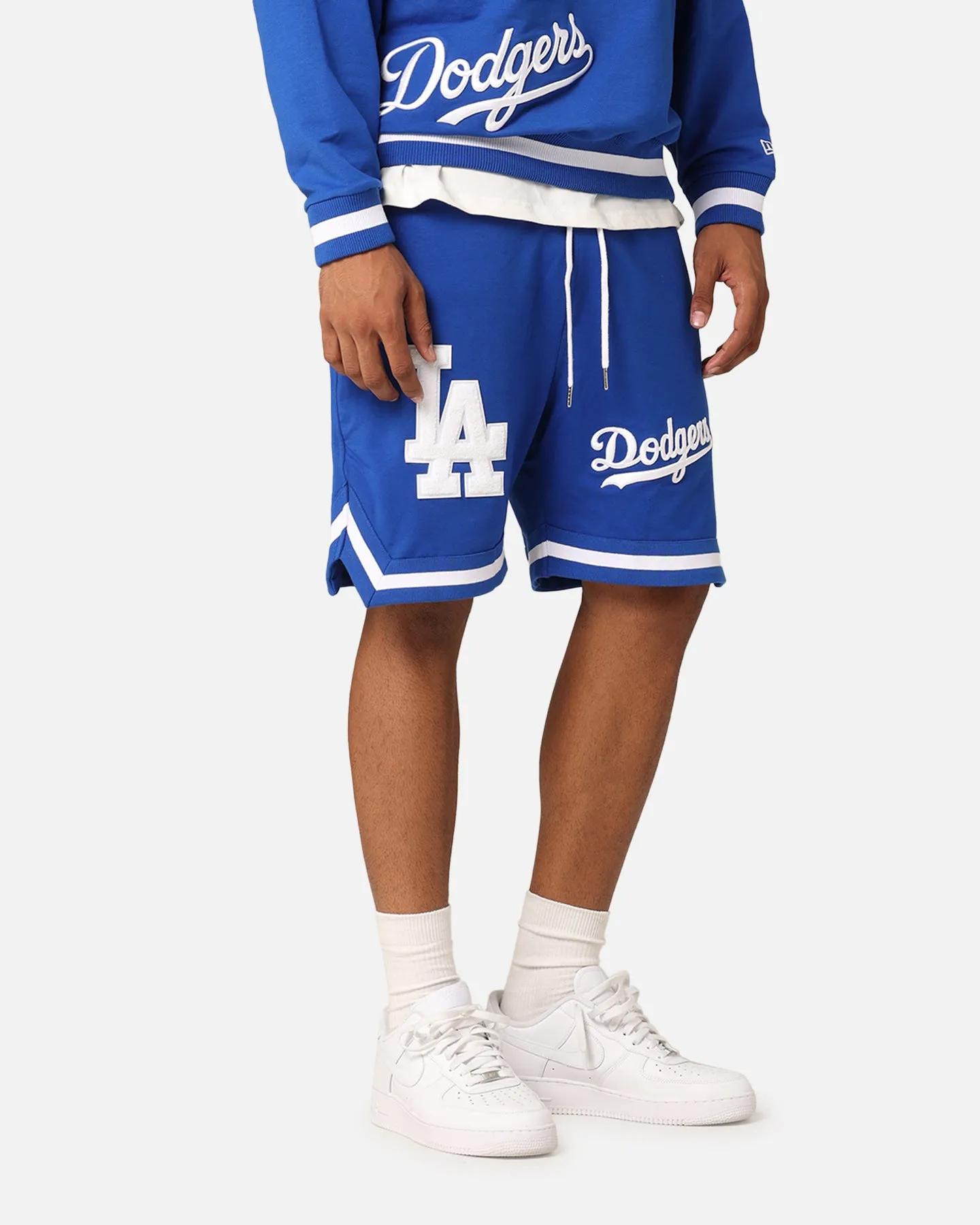 New Era Los Angeles Dodgers Shorts Bleu Royal Éclatant
