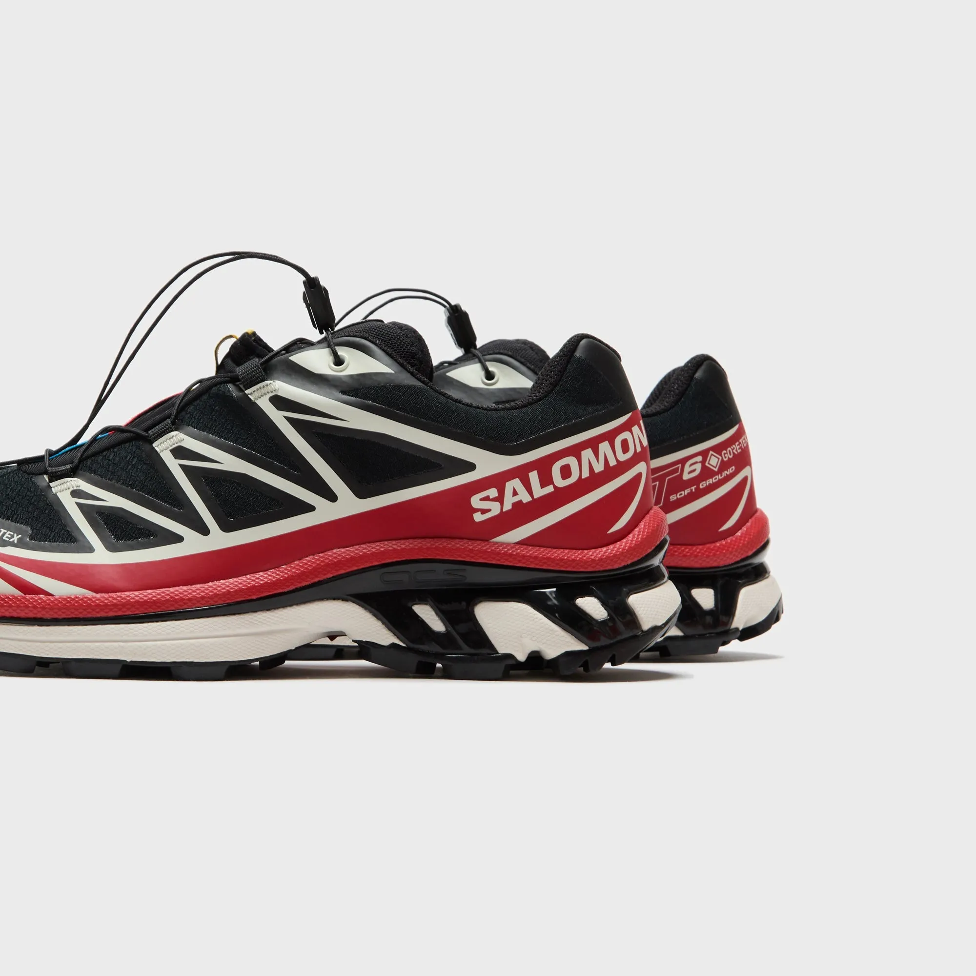 Performance Unleashed President's Day Sale Salomon Xt-6 Gtx - Black / Flame Scarlet / Vanilla Ice