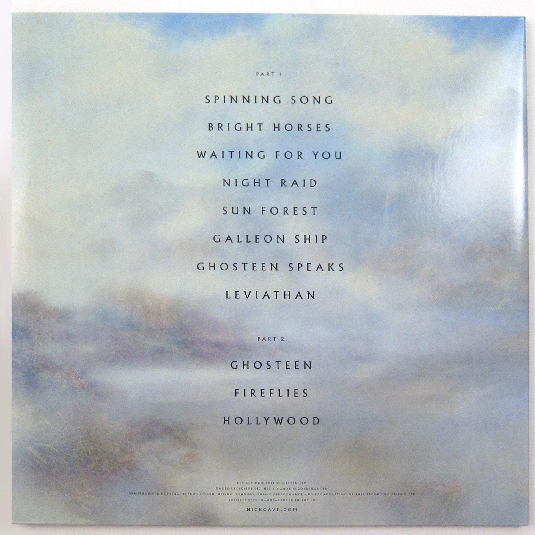 Nick Cave & The Bad Seeds: Ghosteen Vinyl 2LP