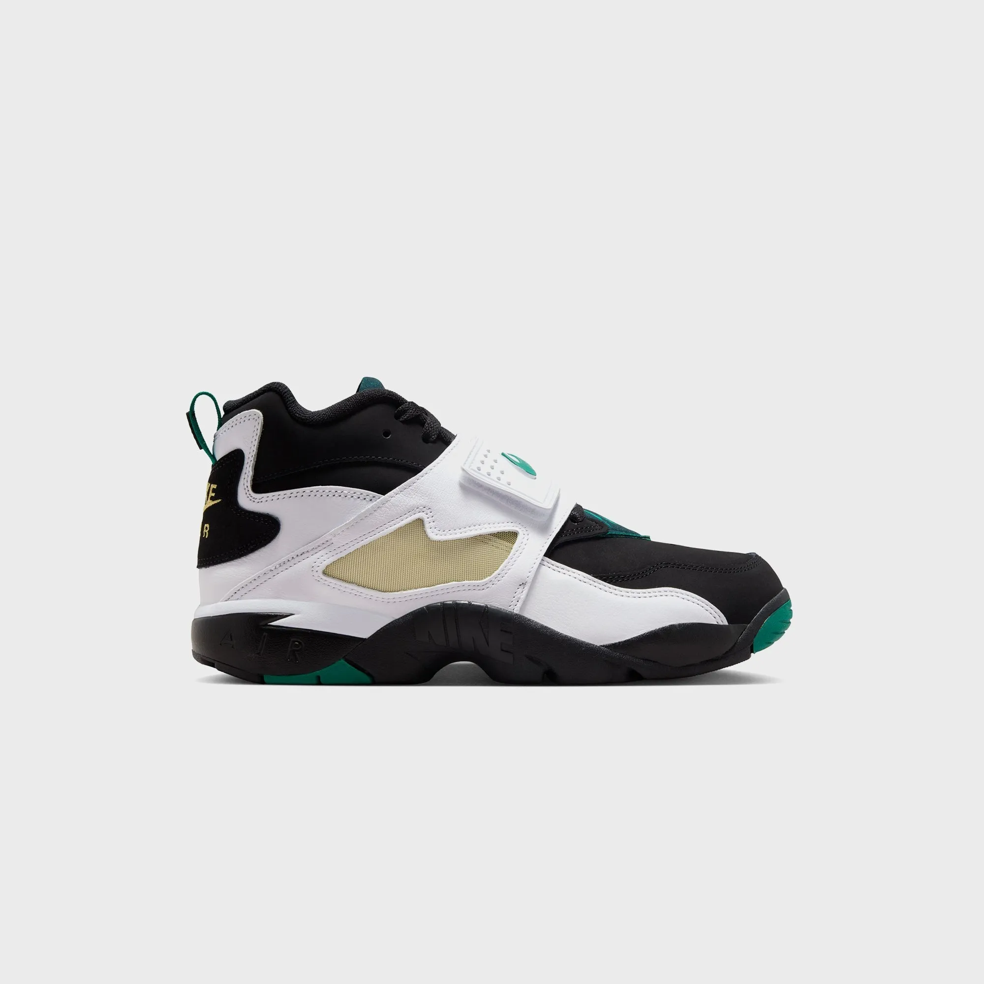 Nike Air Diamond Turf 93 - Black / Mystic Green / White / Golden Tussah Game-Changer Footwear Great Value