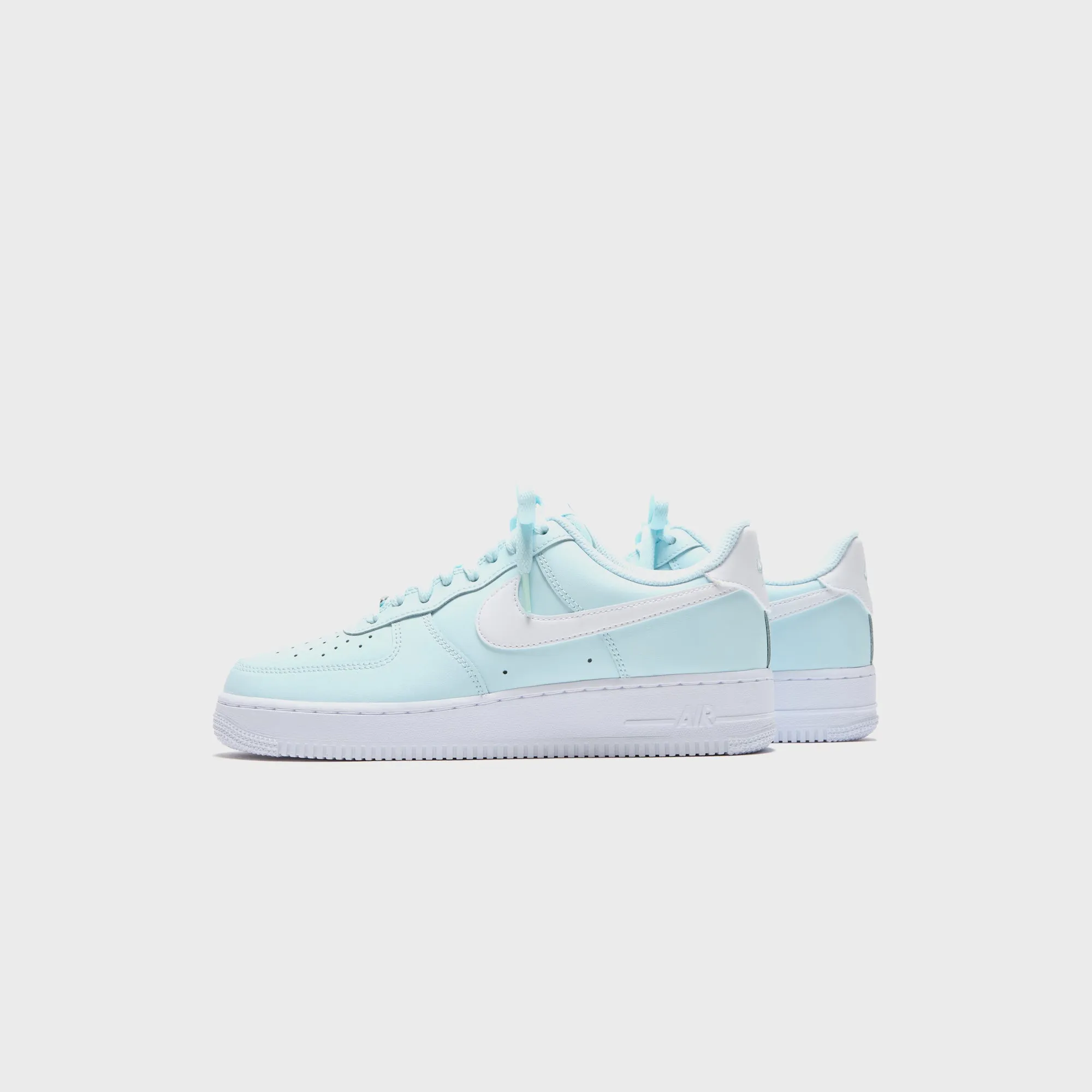 Nike Air Force 1 '07 - Glacier Blue / White Anti - Wrinkle Slippers