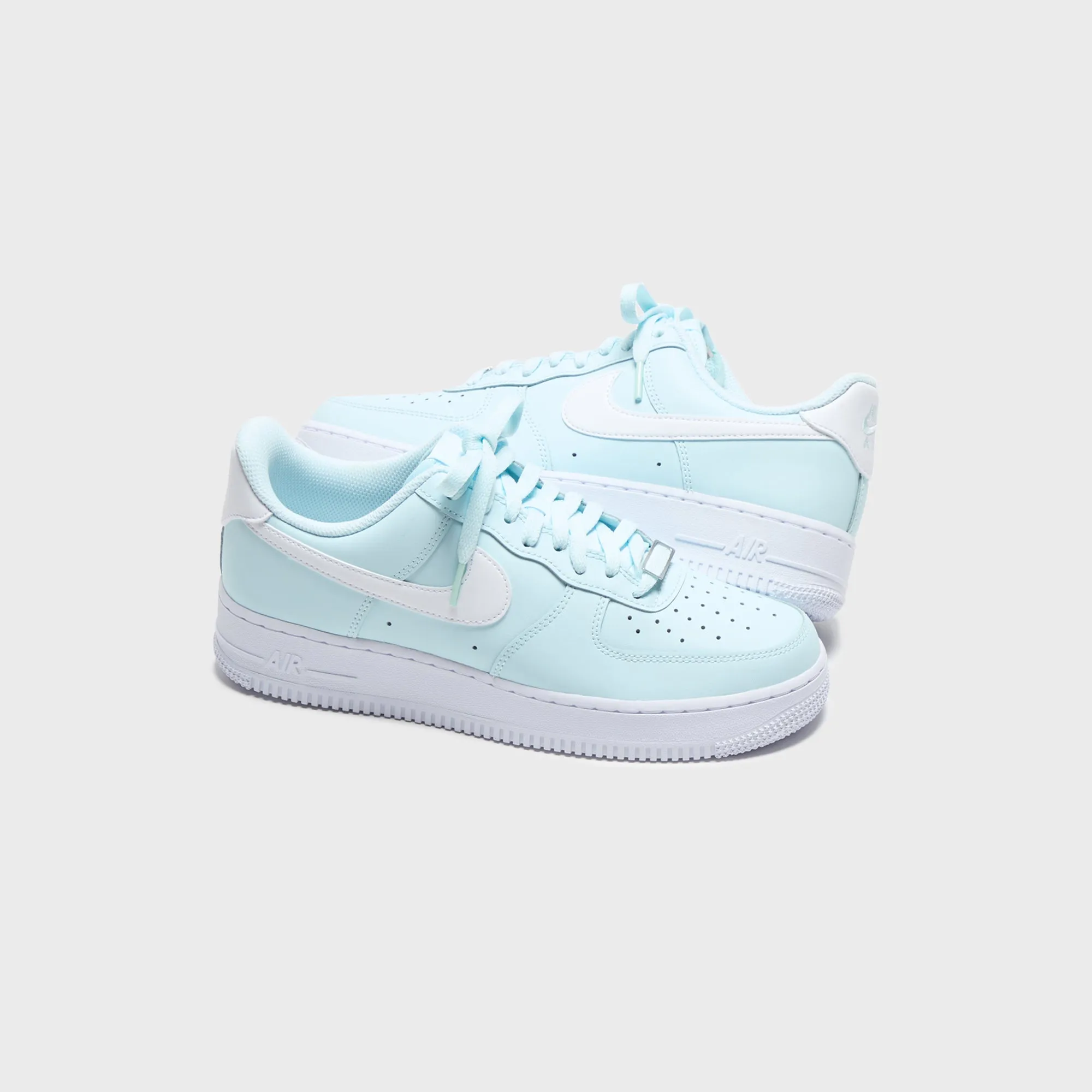 Power Every Step Nike Air Force 1 '07 - Glacier Blue / White