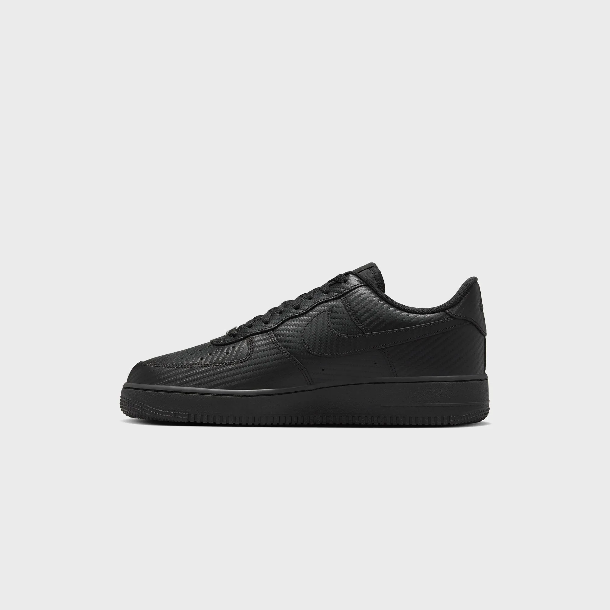 Exclusive Deal Nike Air Force 1 '07 Lv8 -  Carbon Fiber Black / Black