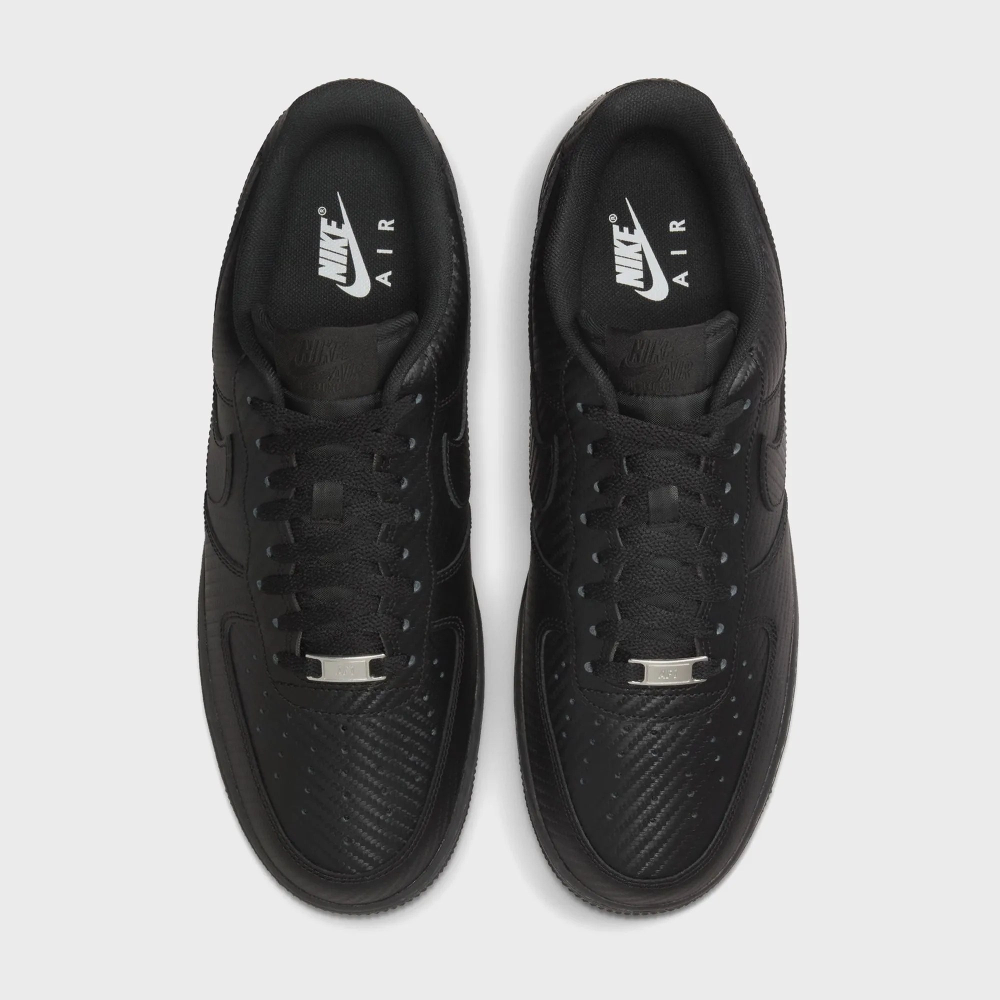 Nike Air Force 1 '07 Lv8 -  Carbon Fiber Black / Black Confidence Starts Here Push Beyond Limits