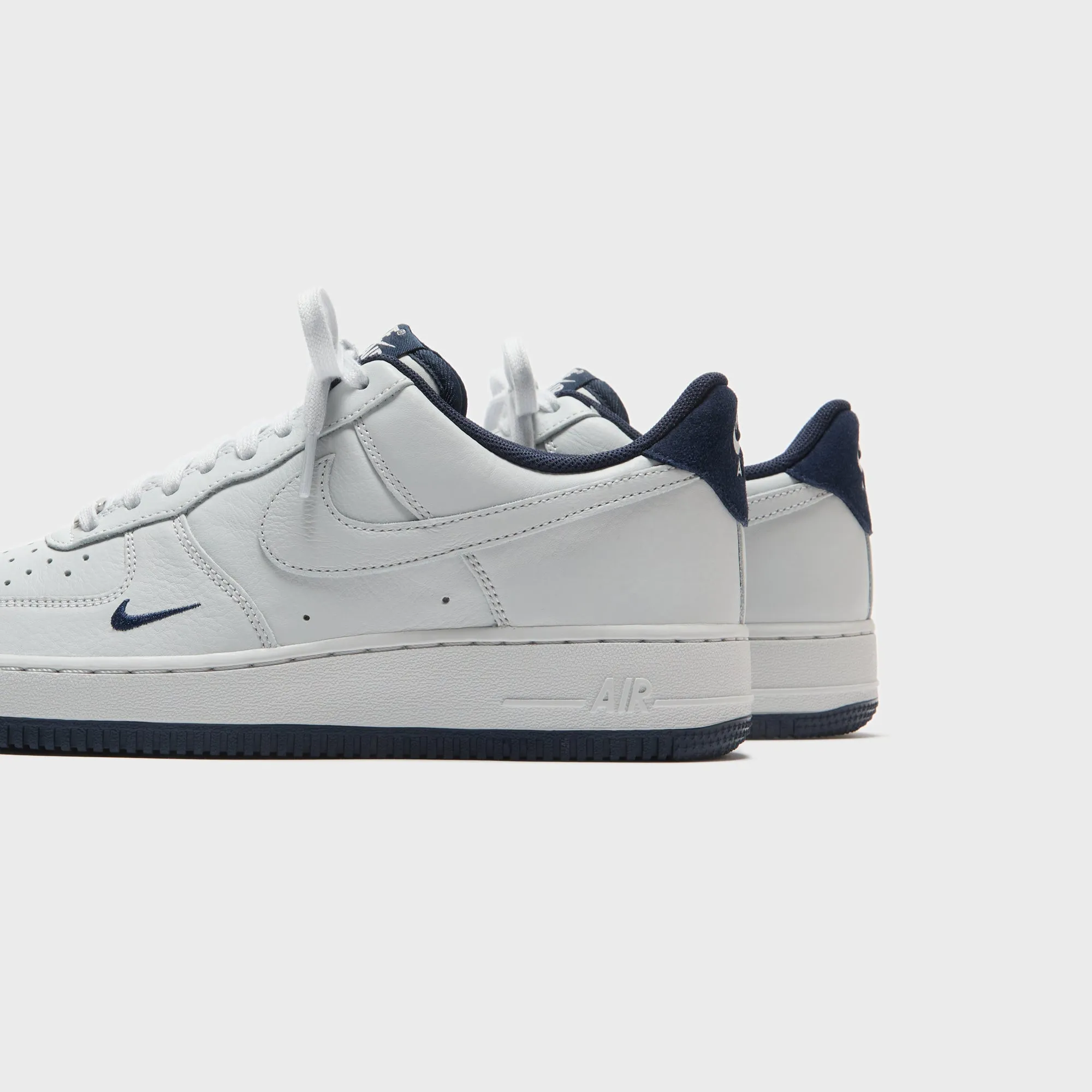 Nike Air Force 1 07 Lv8 -  Photon Dust / Obsidian / Photon Dust Slip-On Driving Shoes With Leather