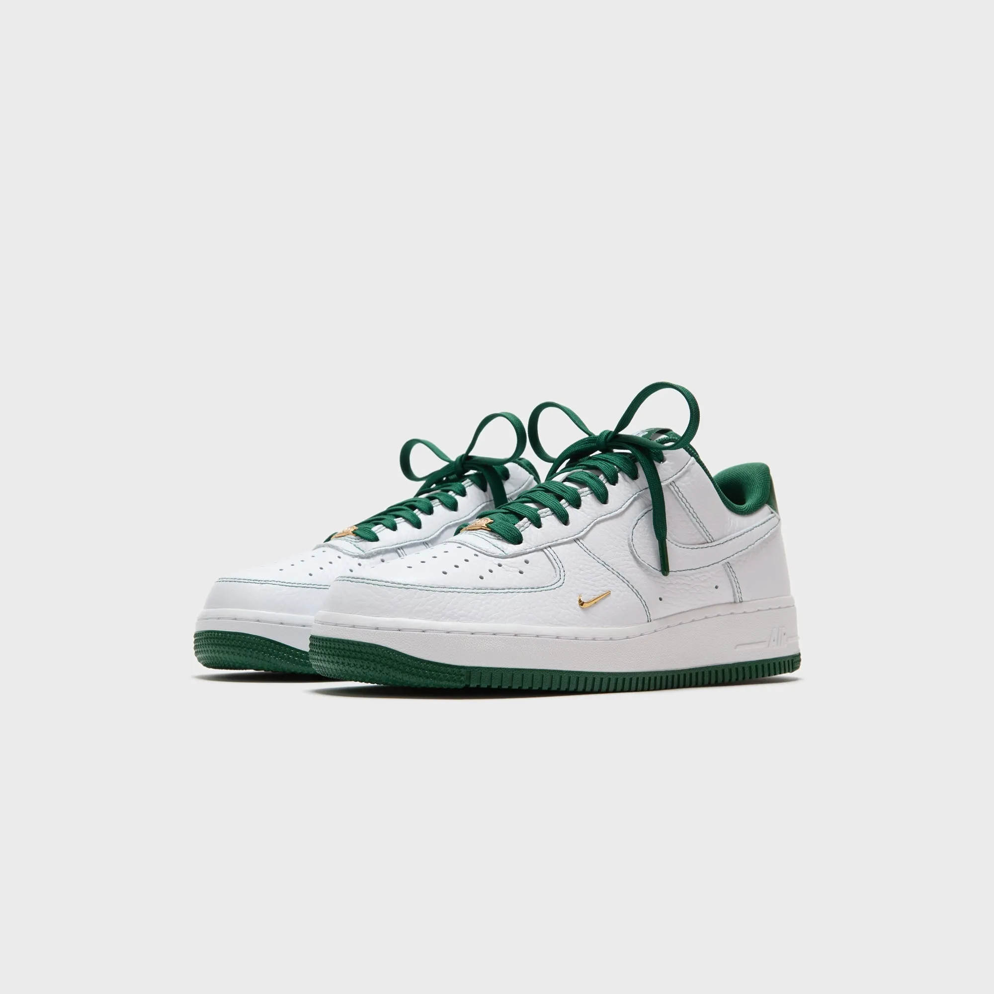 Comfortable Backpack Nike Air Force 1 '07 - Mini Jewel White / Gorge Green / Metallic Gold