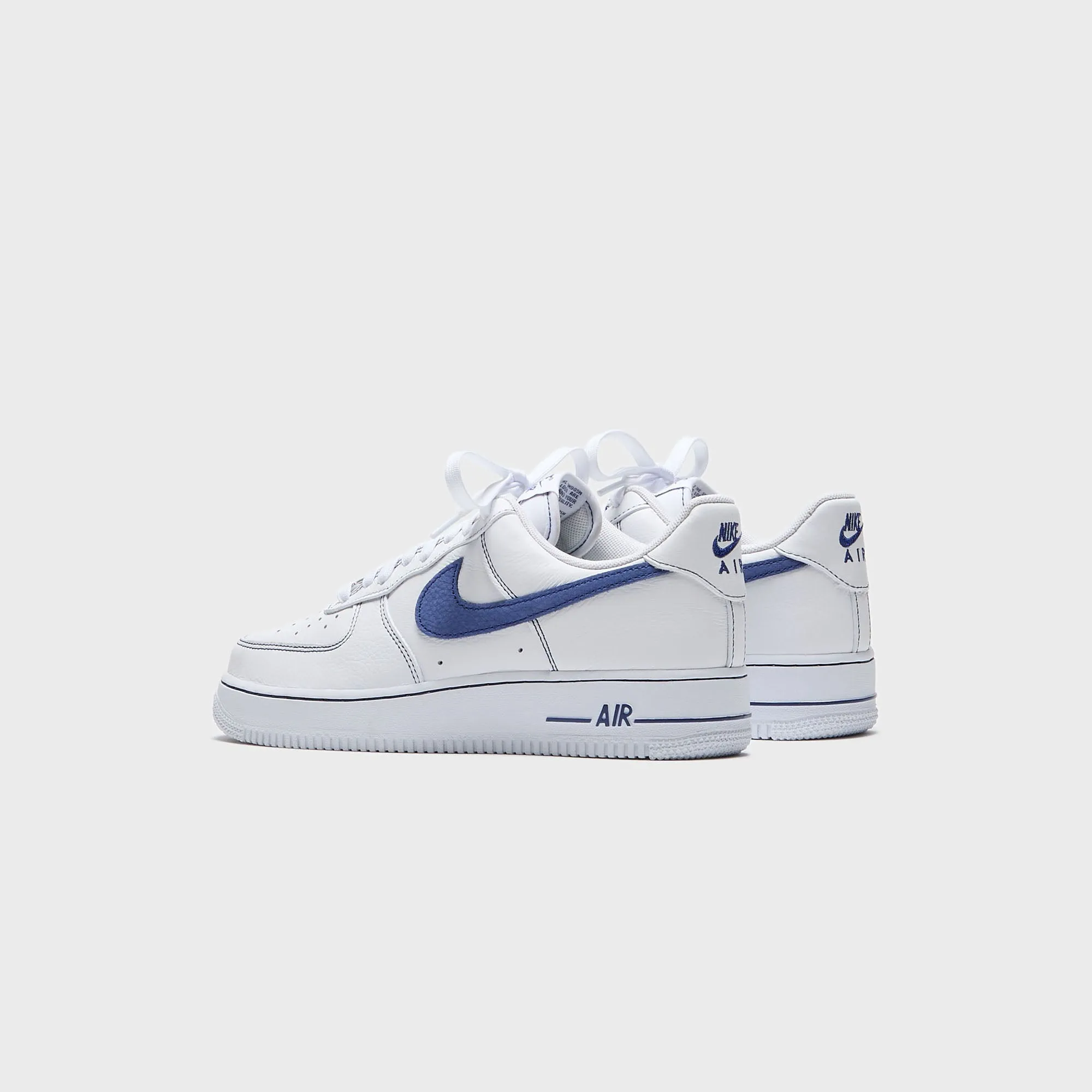 No Limits, Just Style Nike Air Force 1 `07 - White / Deep Royal Blue