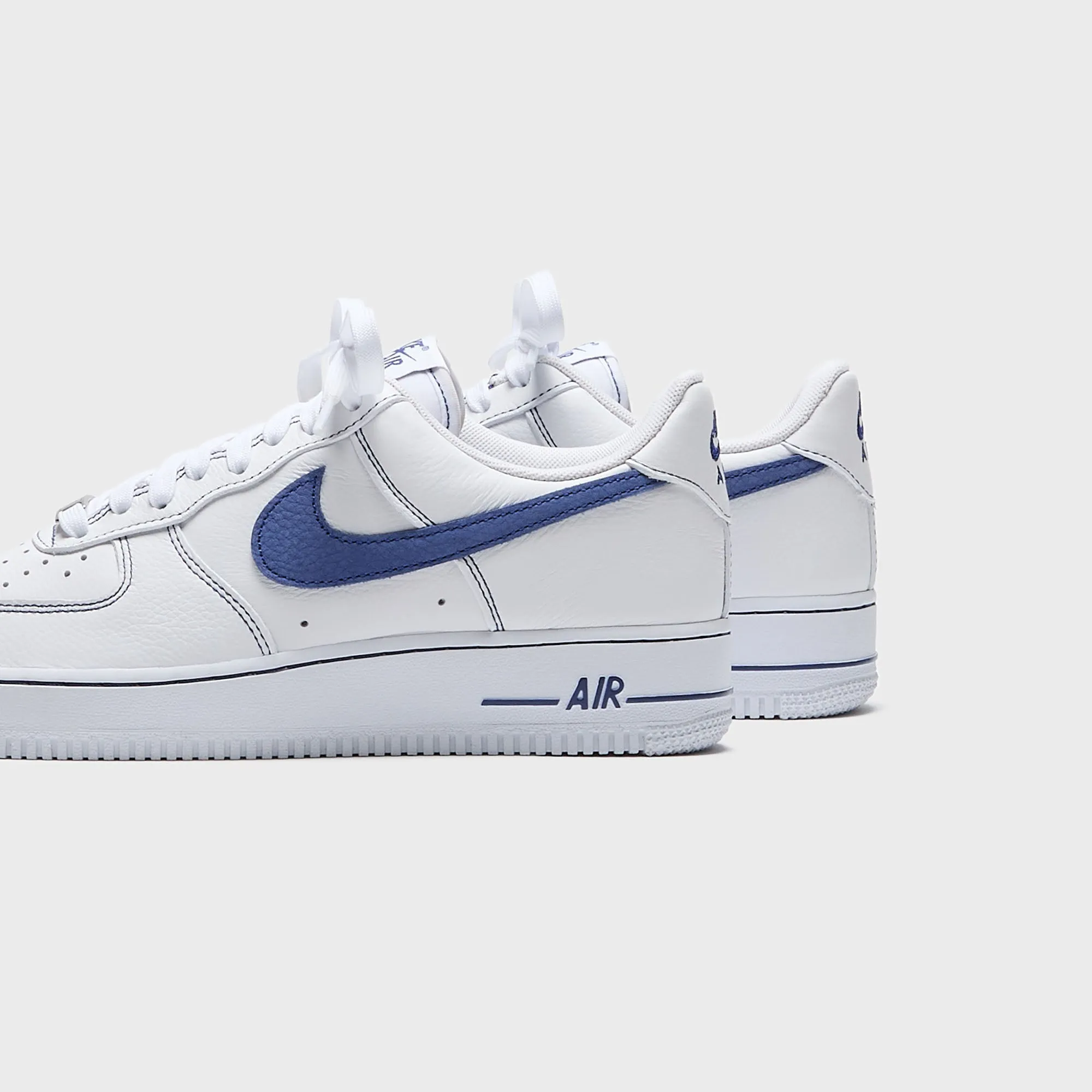 Flexible Outsole System Nike Air Force 1 `07 - White / Deep Royal Blue