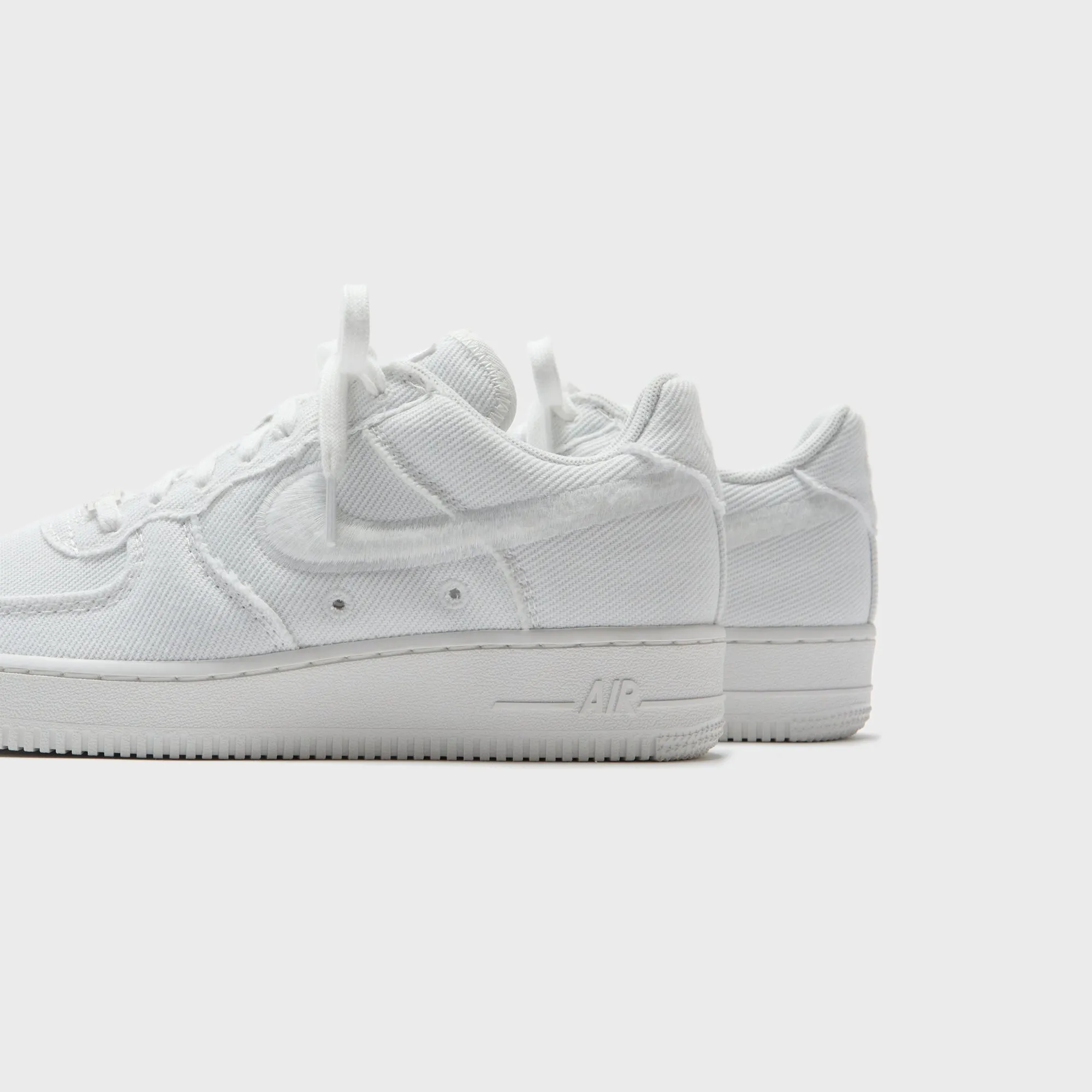 Brooch Trim Lightweight Structure Framework Nike Air Force 1 Low - Summit White / Light Orewood Brown