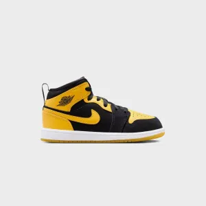 Not for the Ordinary Nike Air Jordan 1 Mid Se - Black / White / Varsity Maize