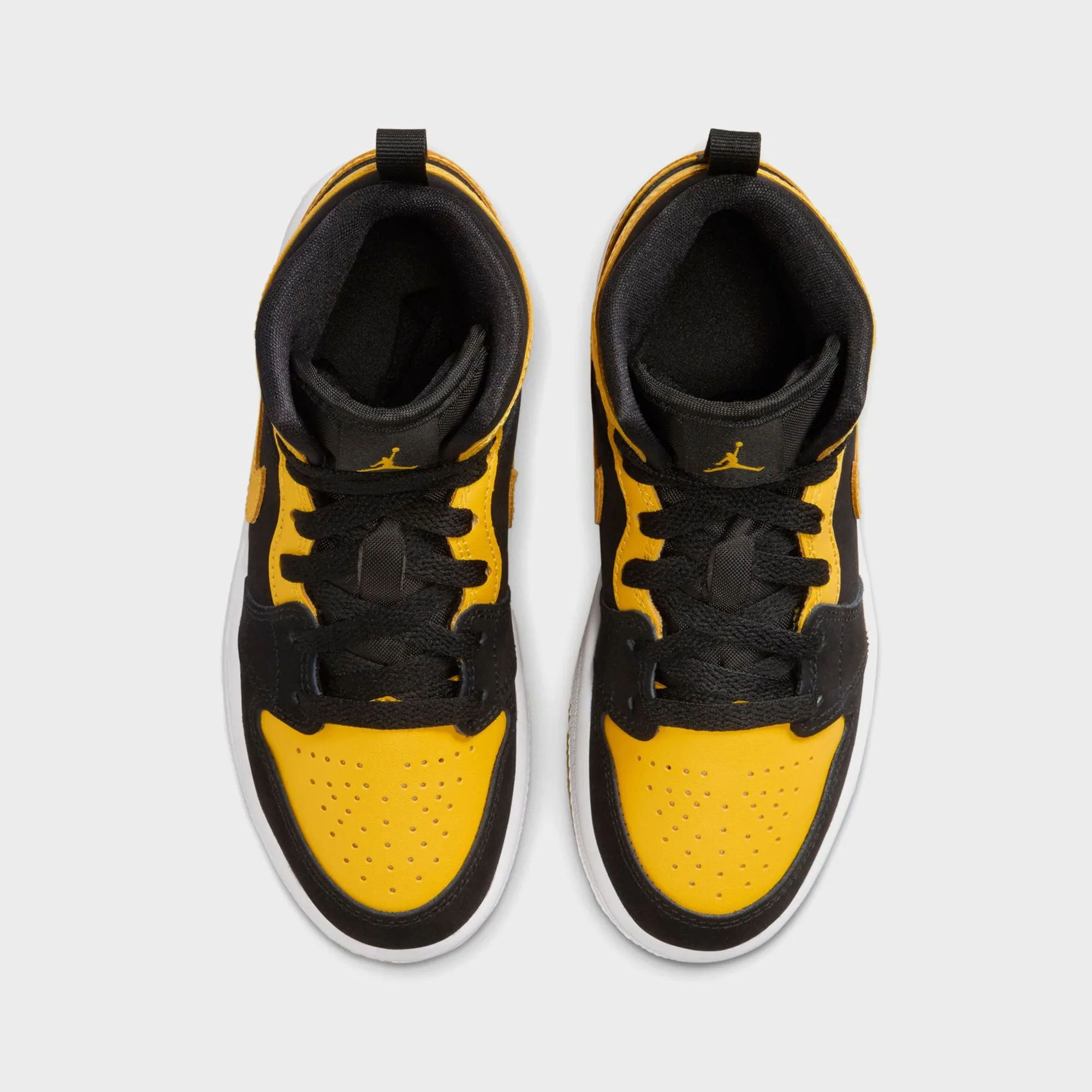Clearance Sale Nike Air Jordan 1 Mid Se - Black / White / Varsity Maize