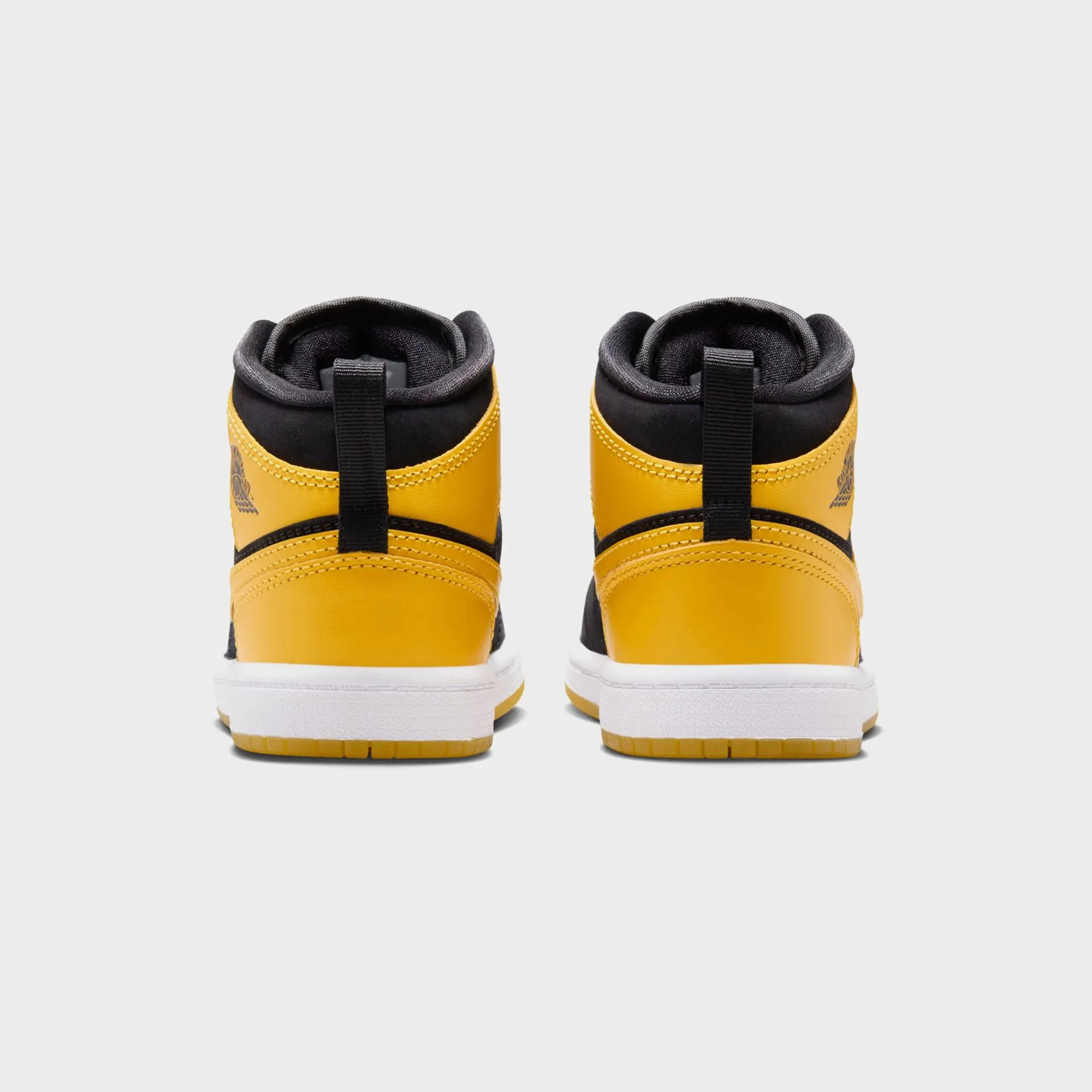 All Saints' Day Sale Stride with Confidence Nike Air Jordan 1 Mid Se - Black / White / Varsity Maize