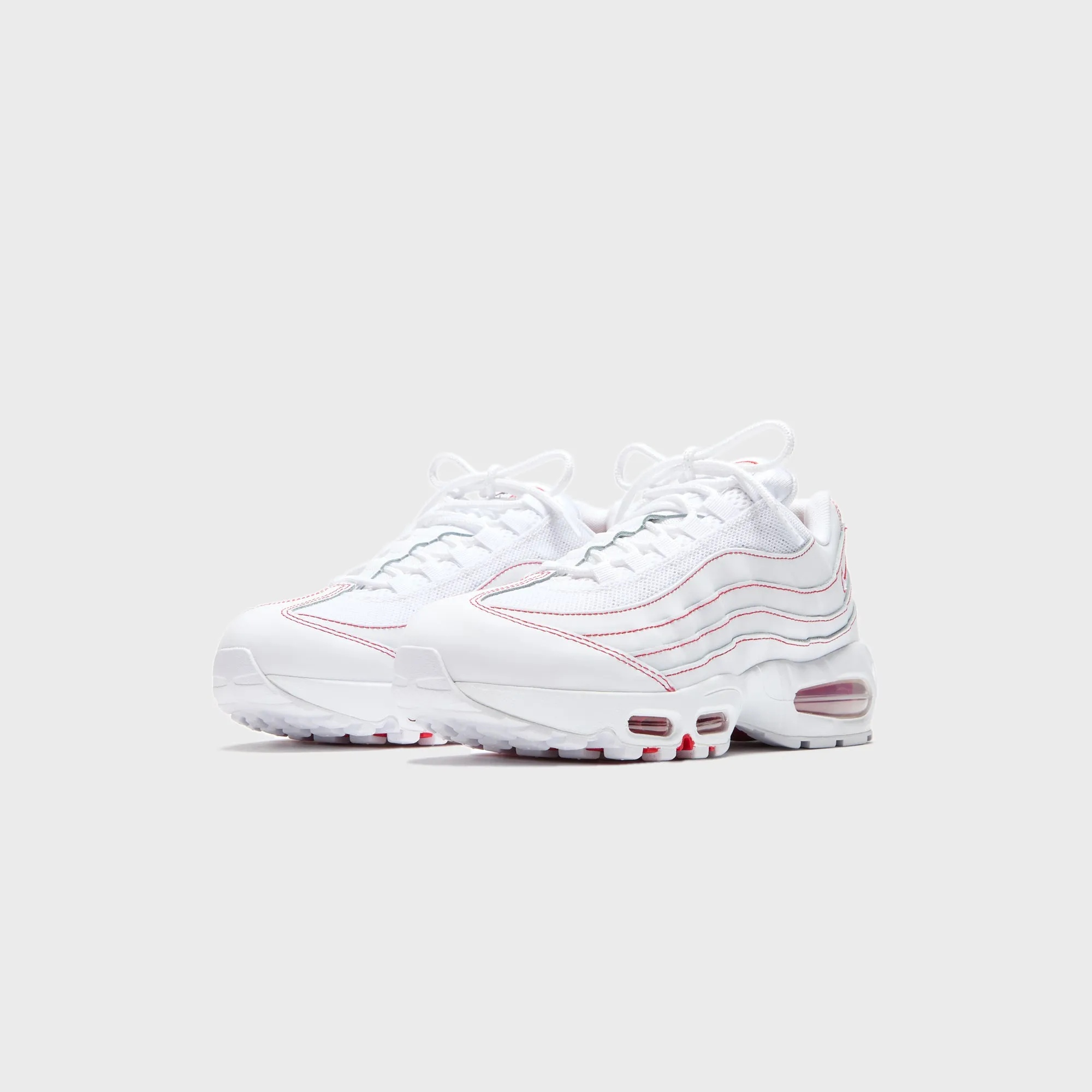 Nike Air Max 95 Og - White / University Red / Wolf Grey Comfort Support Quality Water Resistant Quality