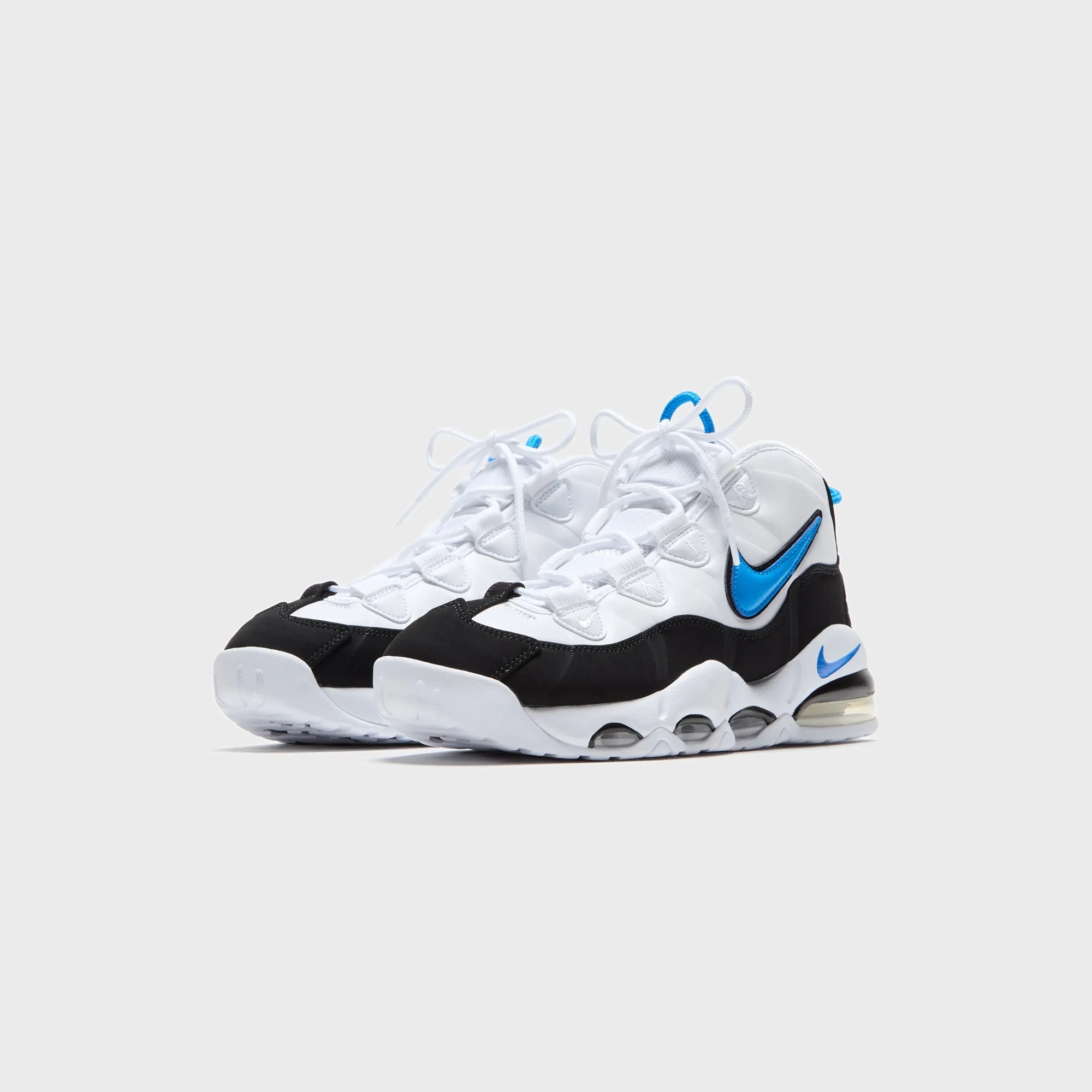Nike Air Max Uptempo `95 - White / Photo Blue / Black Semi - Formal Wear Indoor Apparel